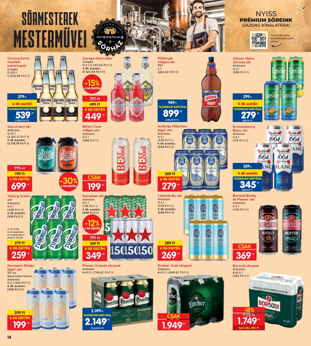 INTERSPAR akciós újságok - 2023.09.21 - 2023.09.27. Oldal 18