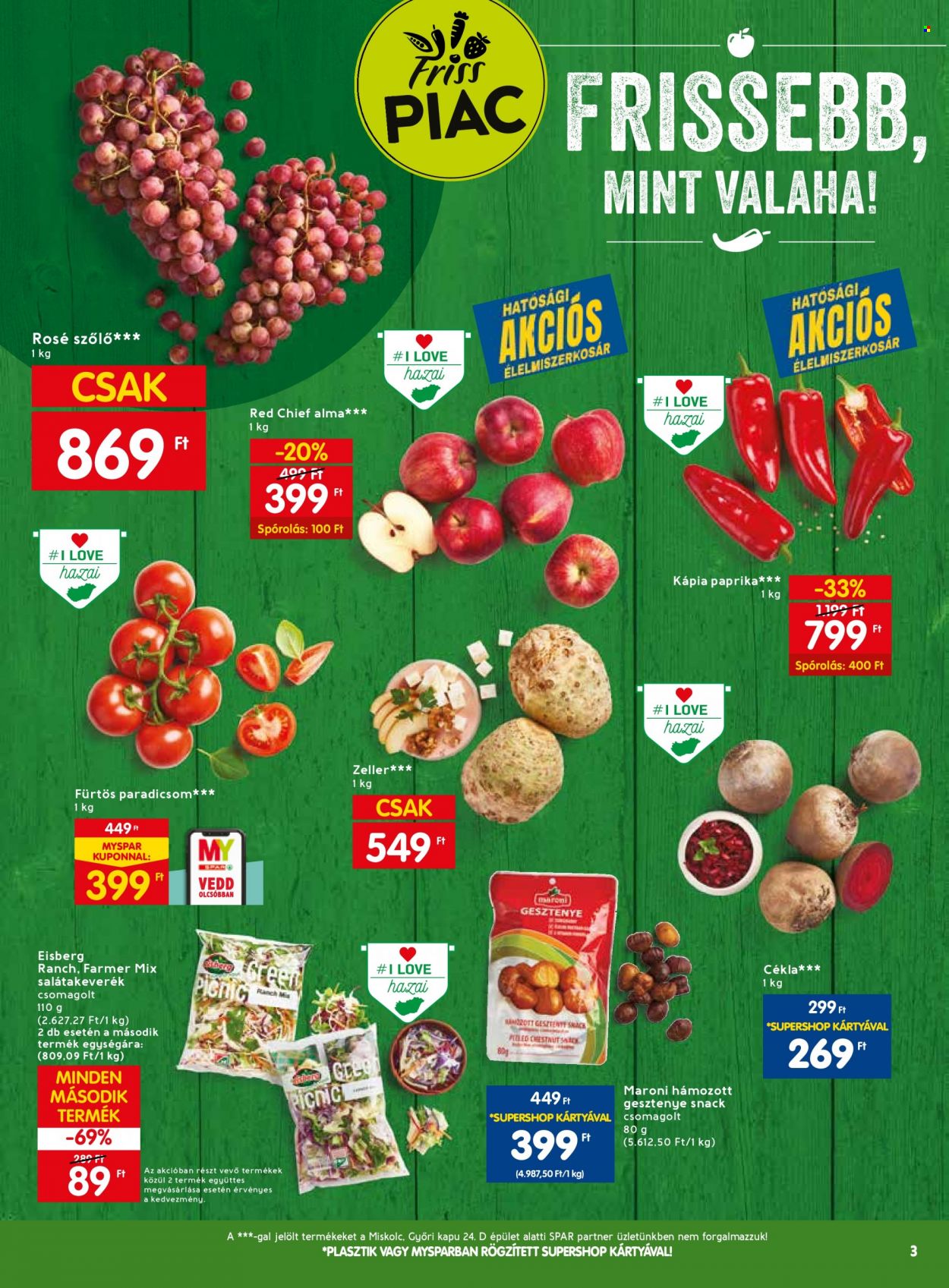 SPAR akciós újságok - 2023.09.21 - 2023.09.27. Oldal 3