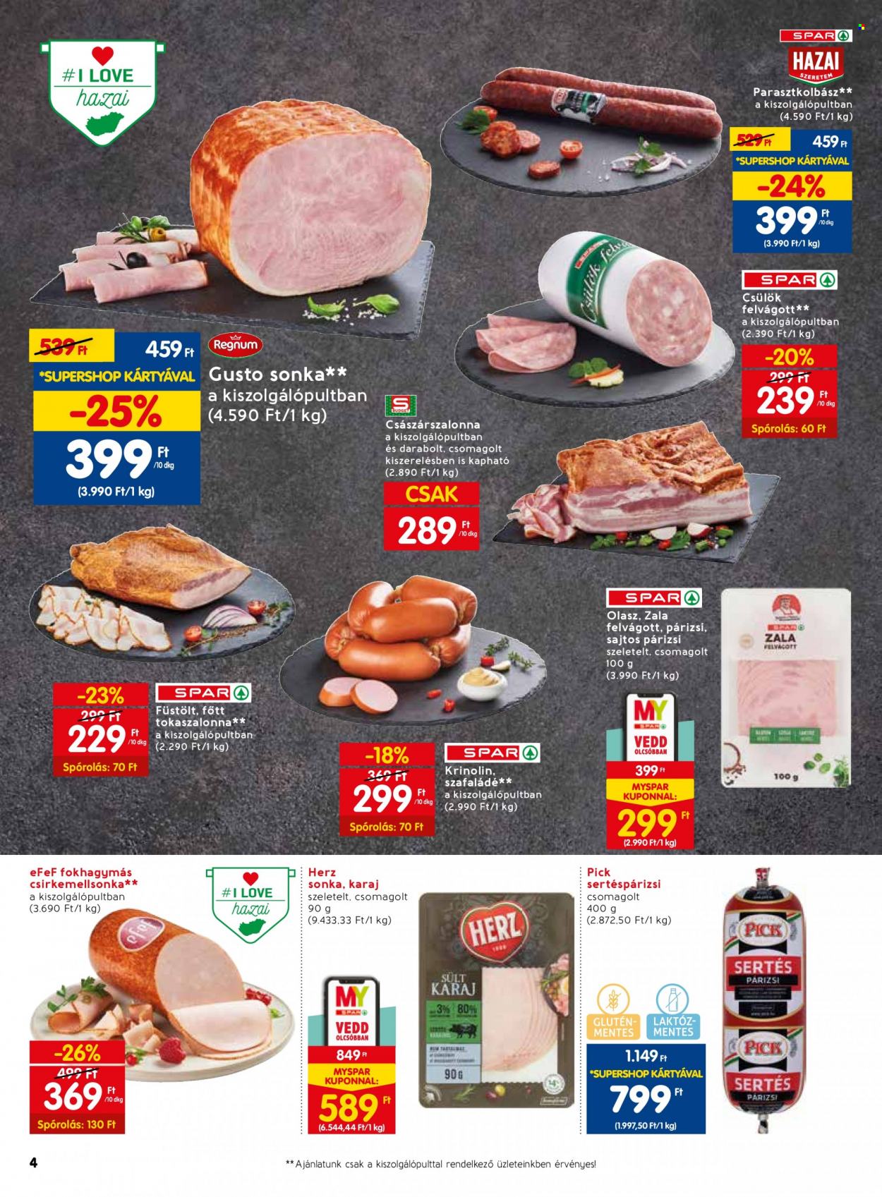SPAR akciós újságok - 2023.09.21 - 2023.09.27. Oldal 6