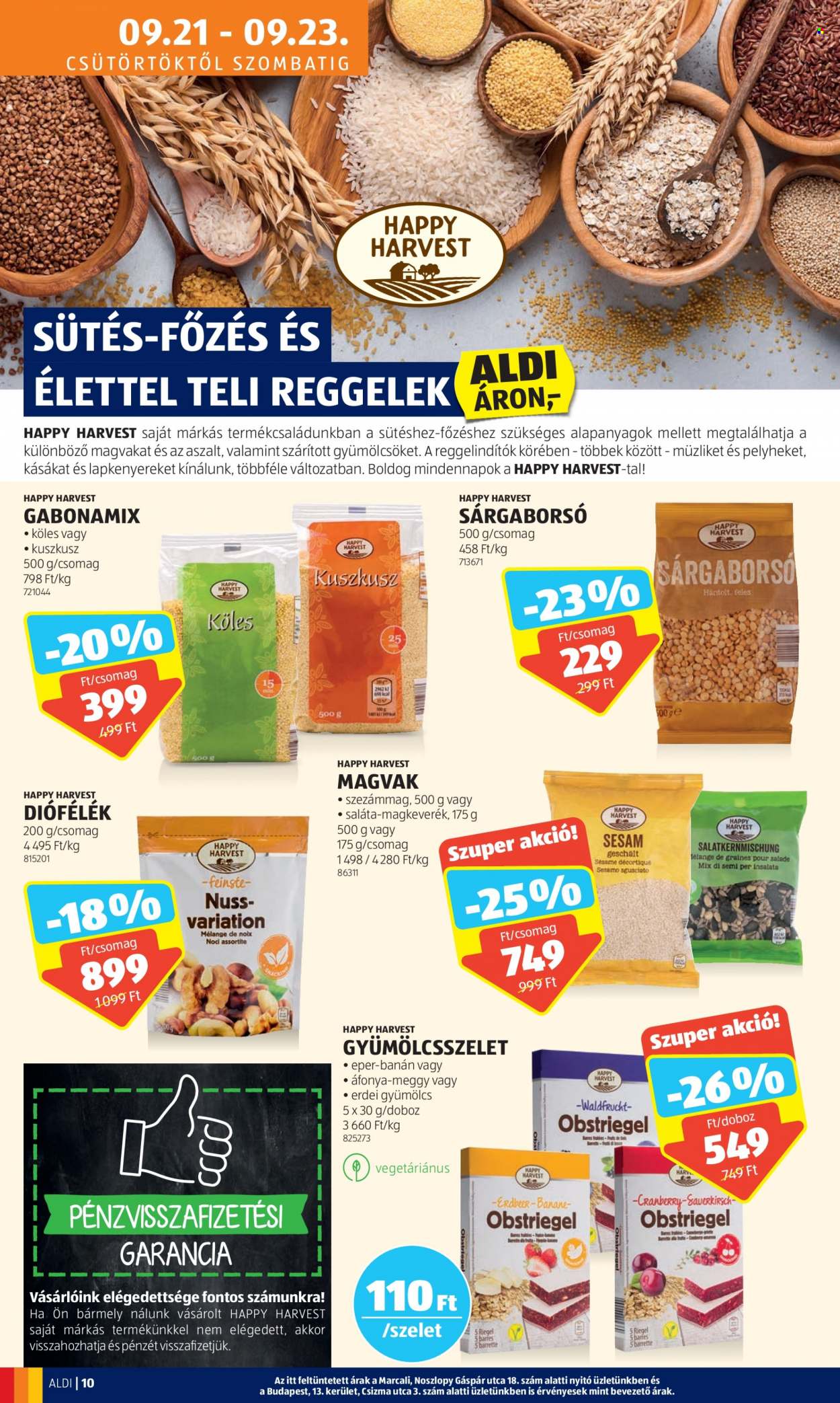 Aldi akciós újságok - 2023.09.21 - 2023.09.27. Oldal 12