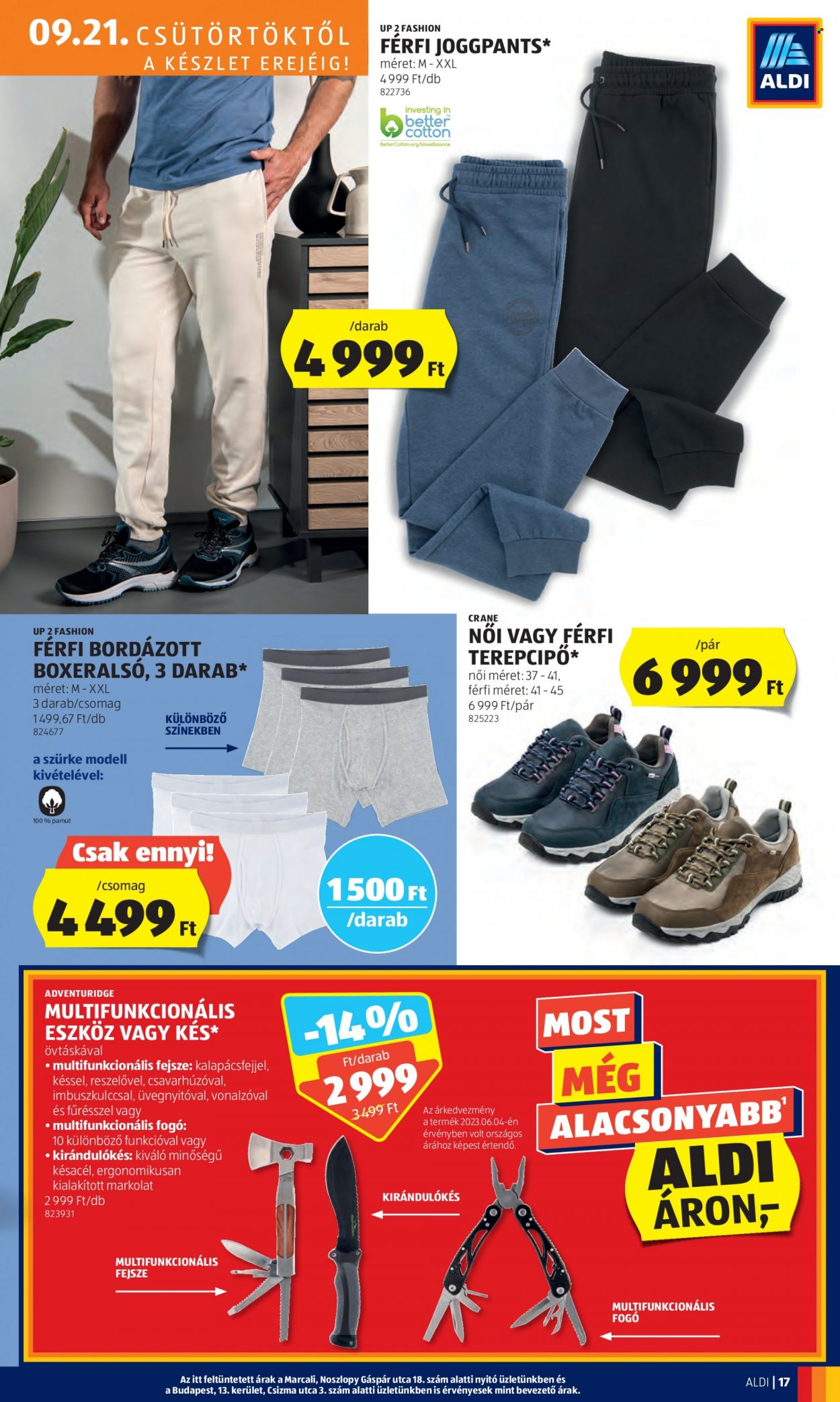 Aldi akciós újságok - 2023.09.21 - 2023.09.27. Oldal 19