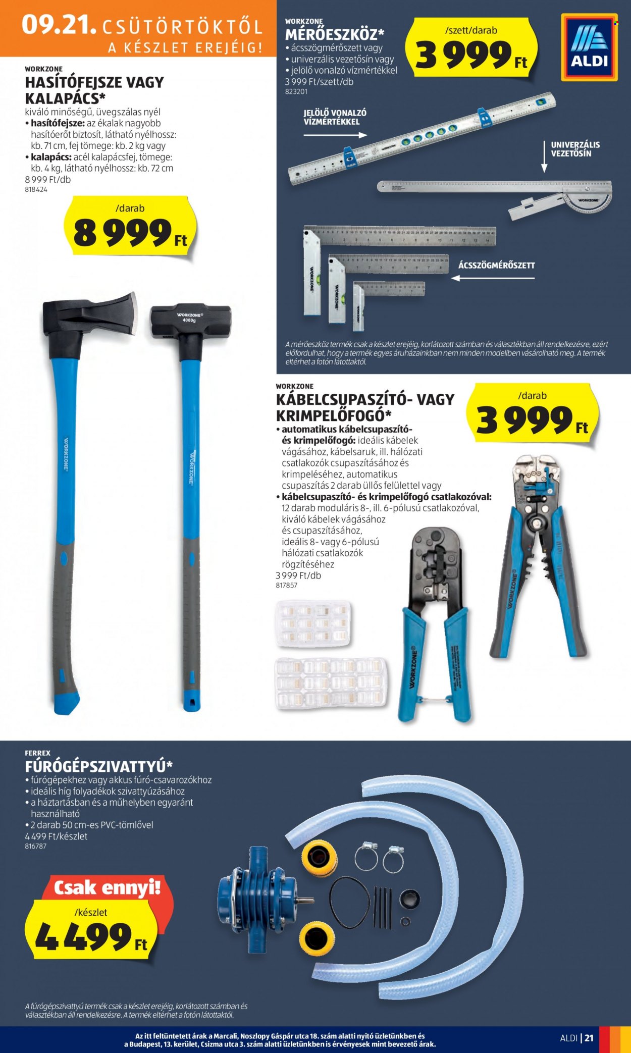 Aldi akciós újságok - 2023.09.21 - 2023.09.27. Oldal 23