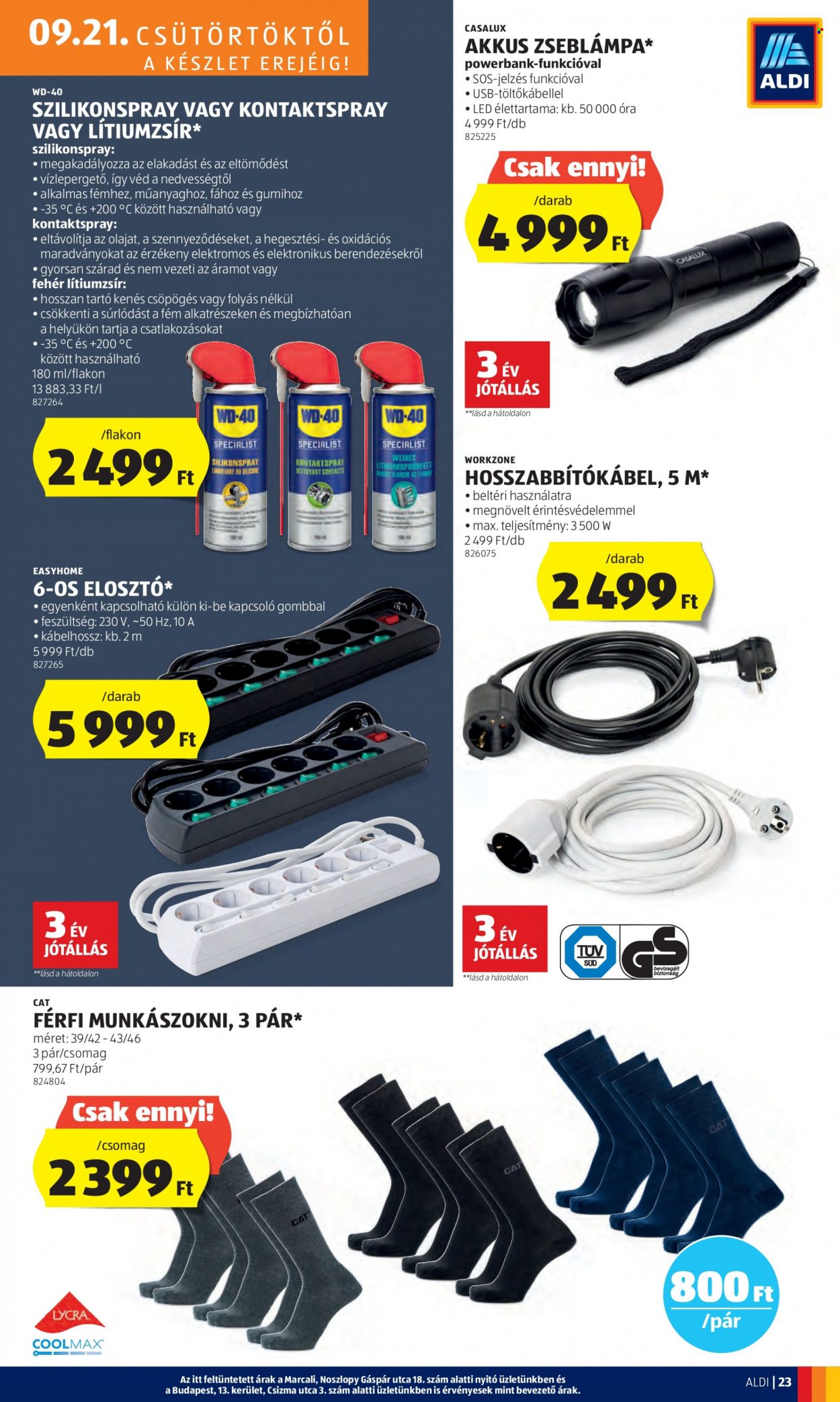 Aldi akciós újságok - 2023.09.21 - 2023.09.27. Oldal 25