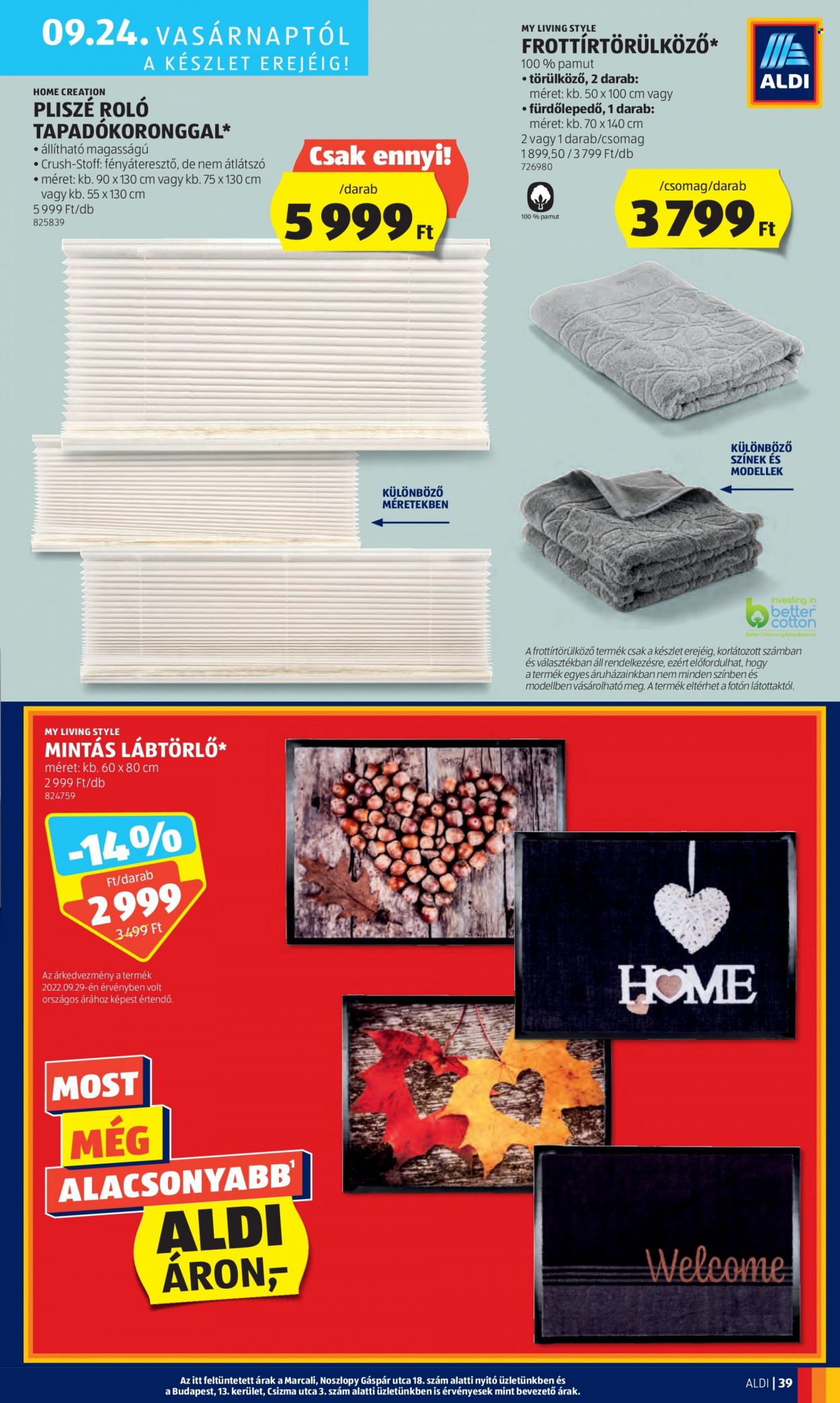 Aldi akciós újságok - 2023.09.21 - 2023.09.27. Oldal 43