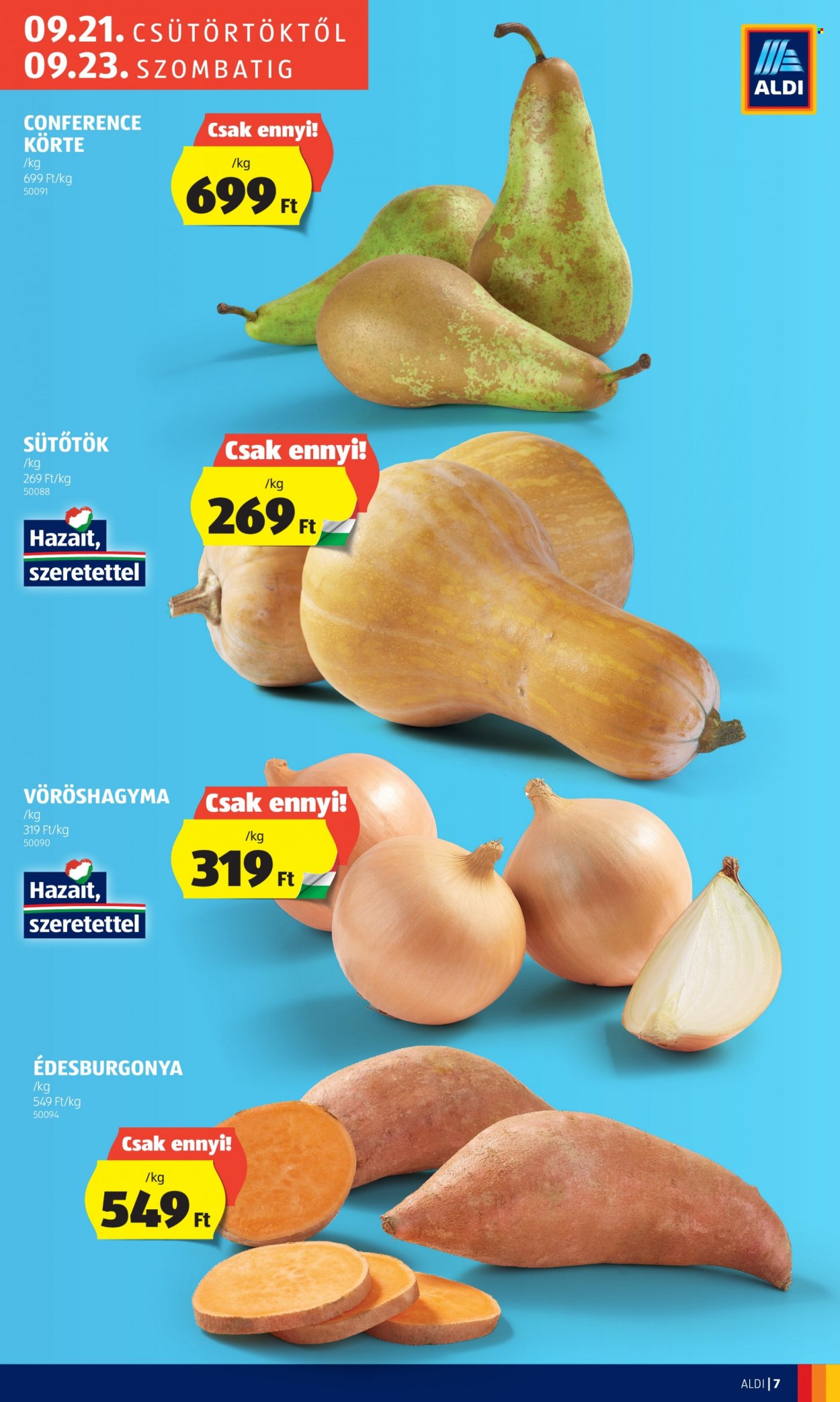 Aldi akciós újságok. Oldal 7