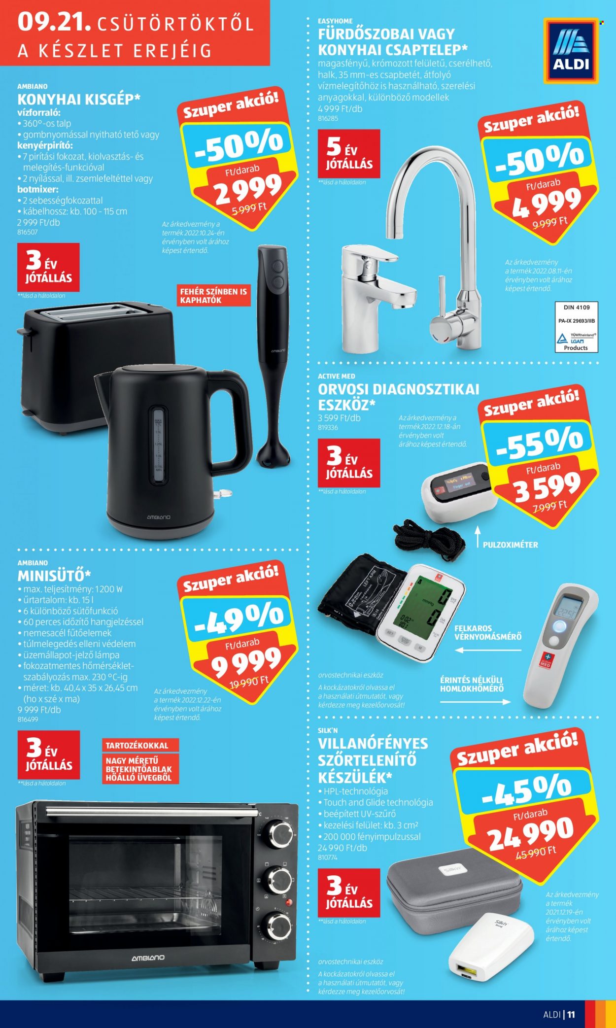 Aldi akciós újságok. Oldal 11