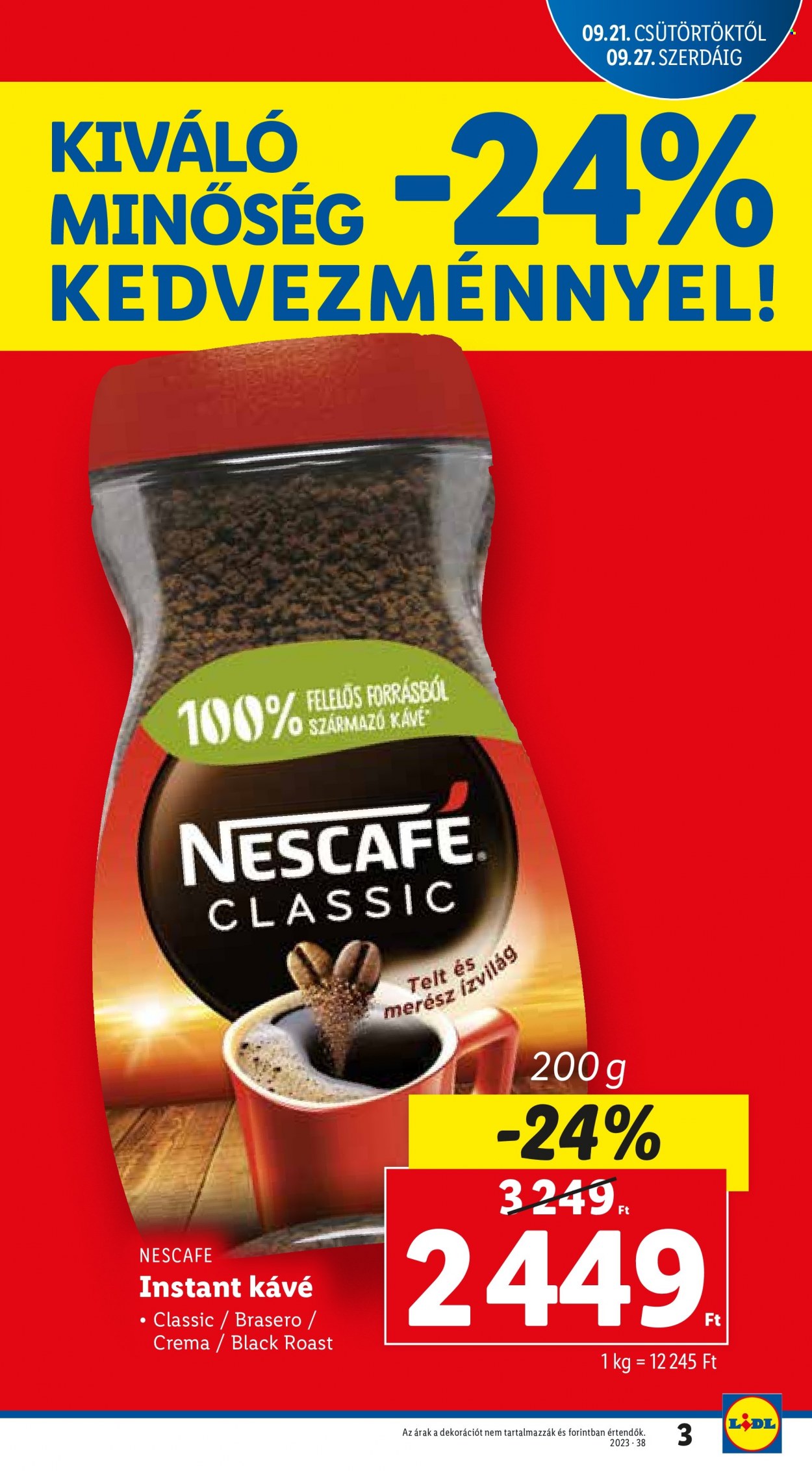 Lidl akciós újságok - 2023.09.21 - 2023.09.27. Oldal 3