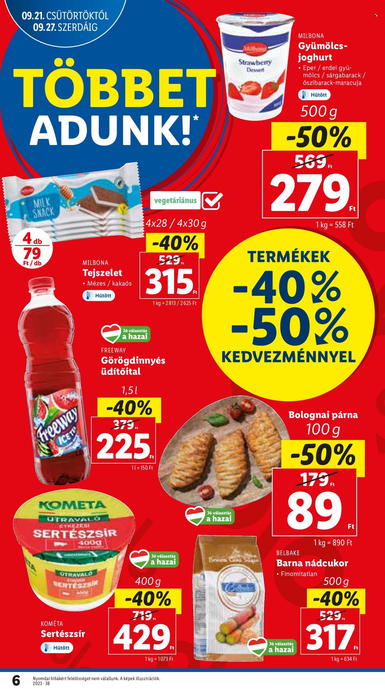 Lidl akciós újságok - 2023.09.21 - 2023.09.27. Oldal 6