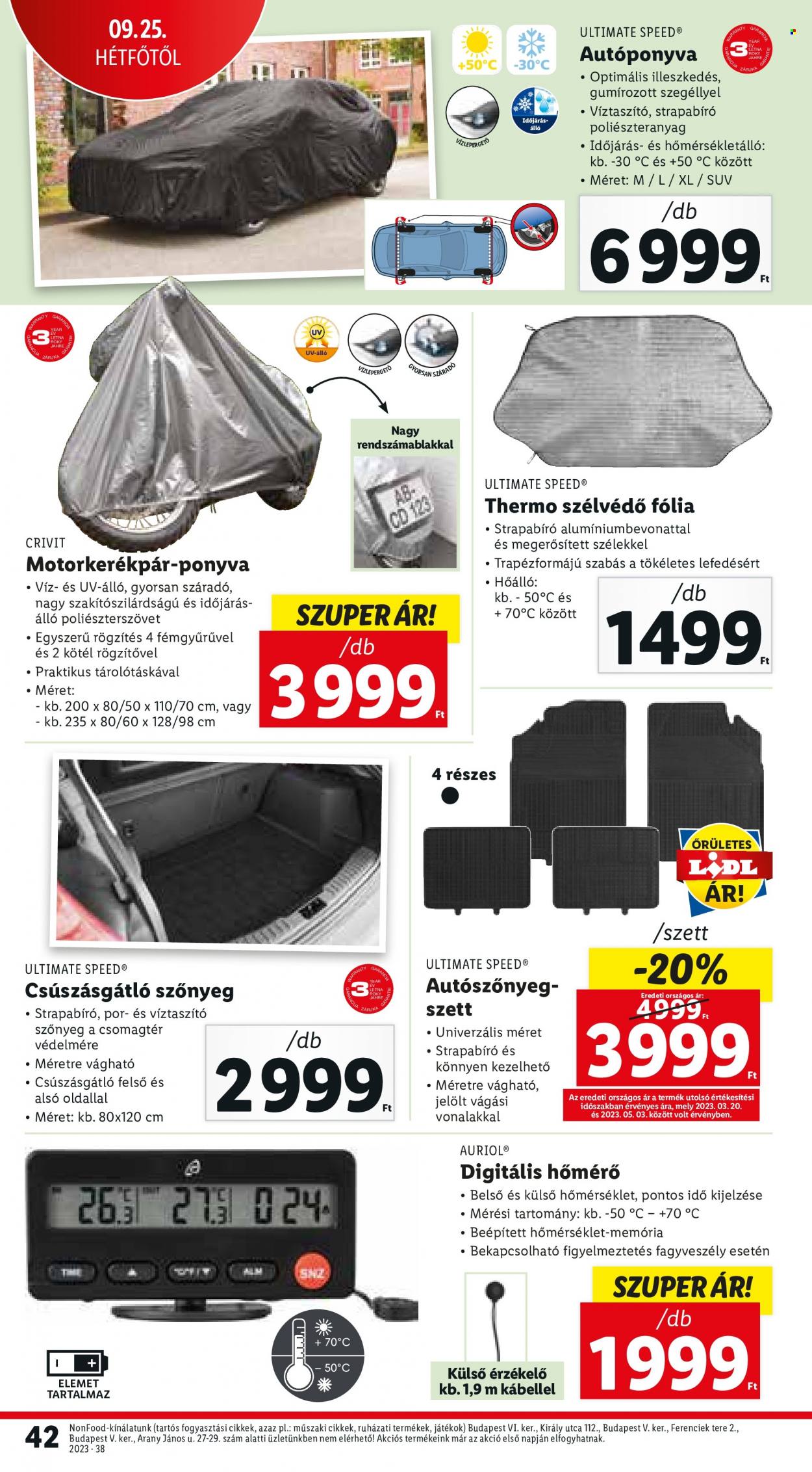 Lidl akciós újságok - 2023.09.21 - 2023.09.27. Oldal 42