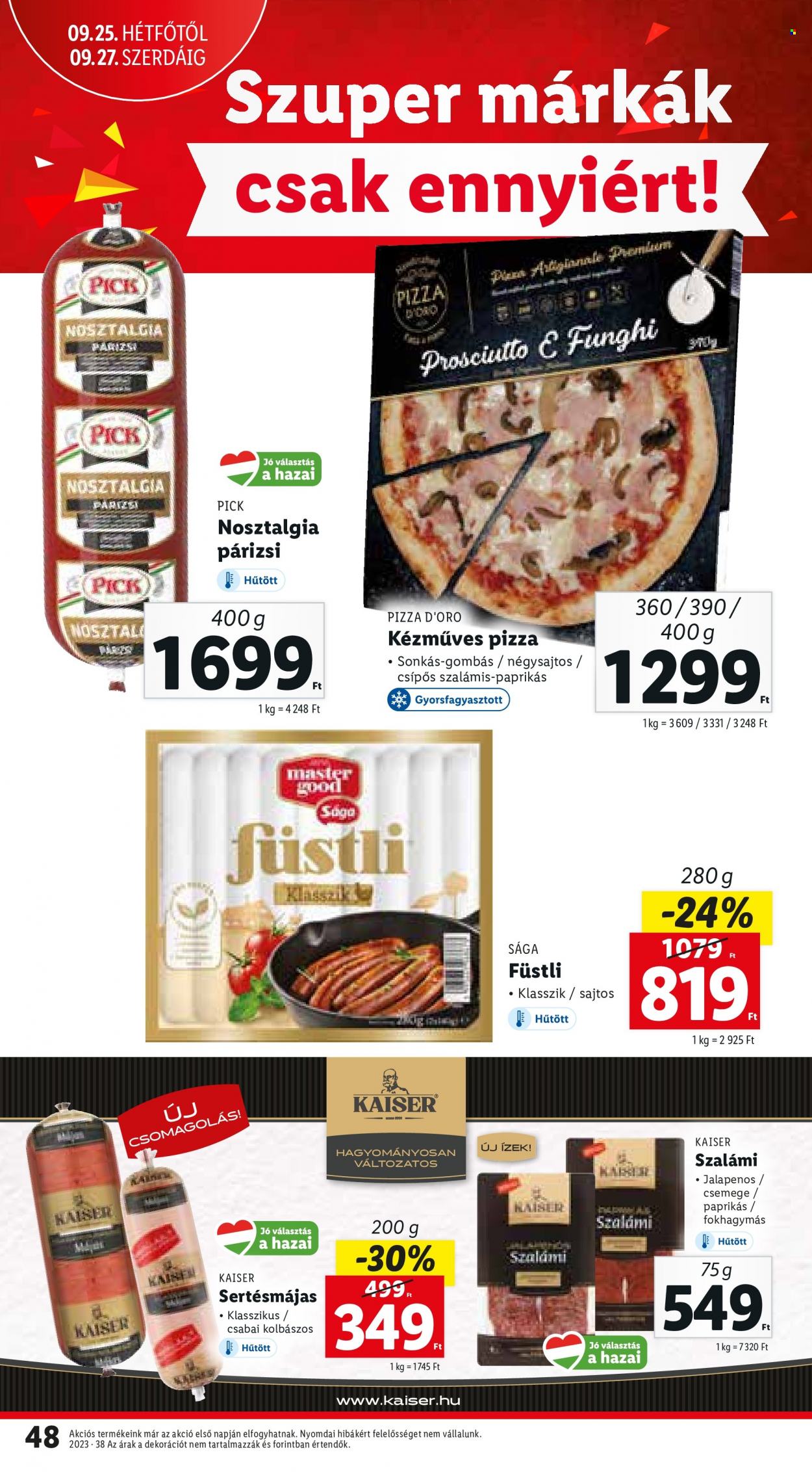 Lidl akciós újságok - 2023.09.21 - 2023.09.27. Oldal 48