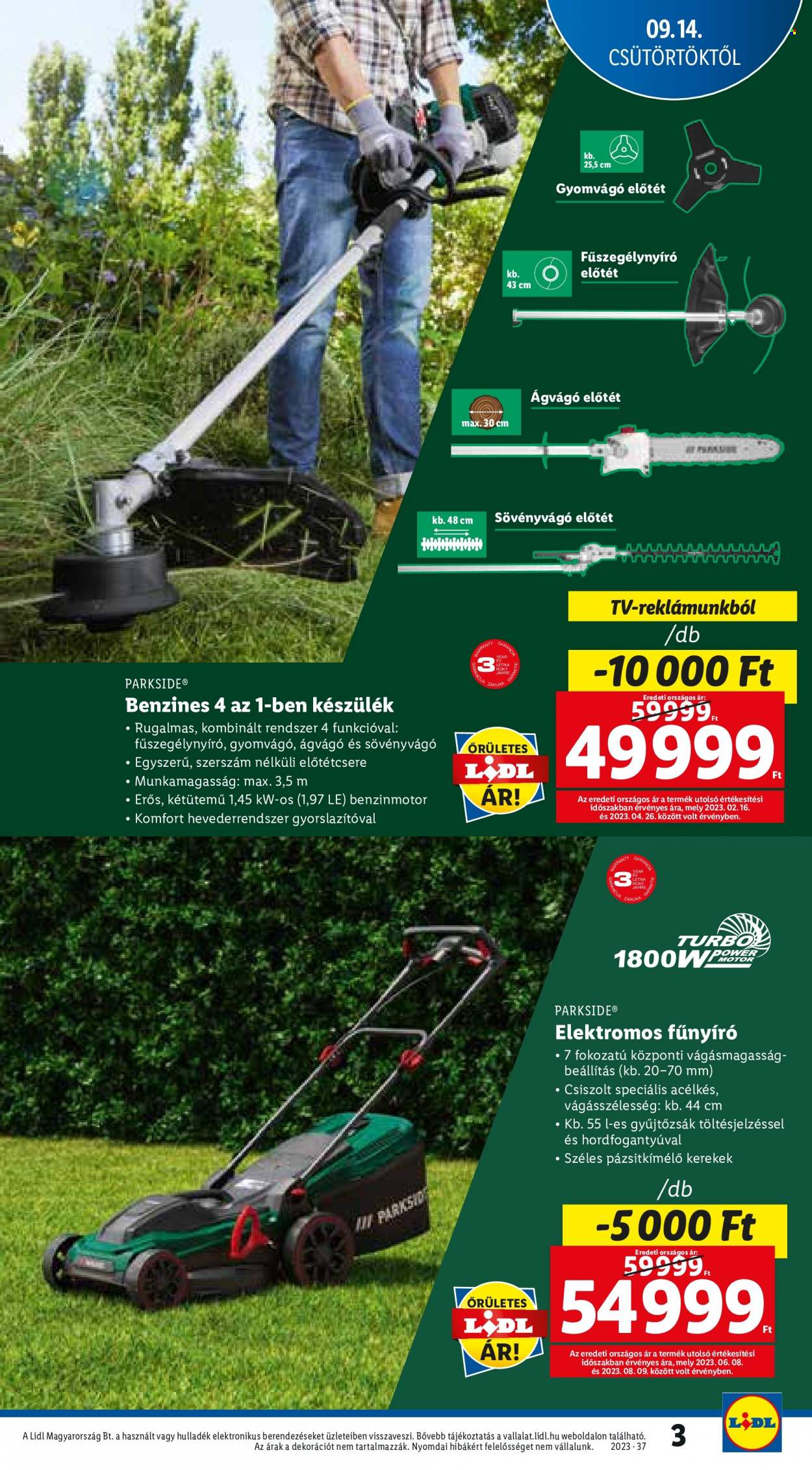 Lidl akciós újságok. Oldal 3