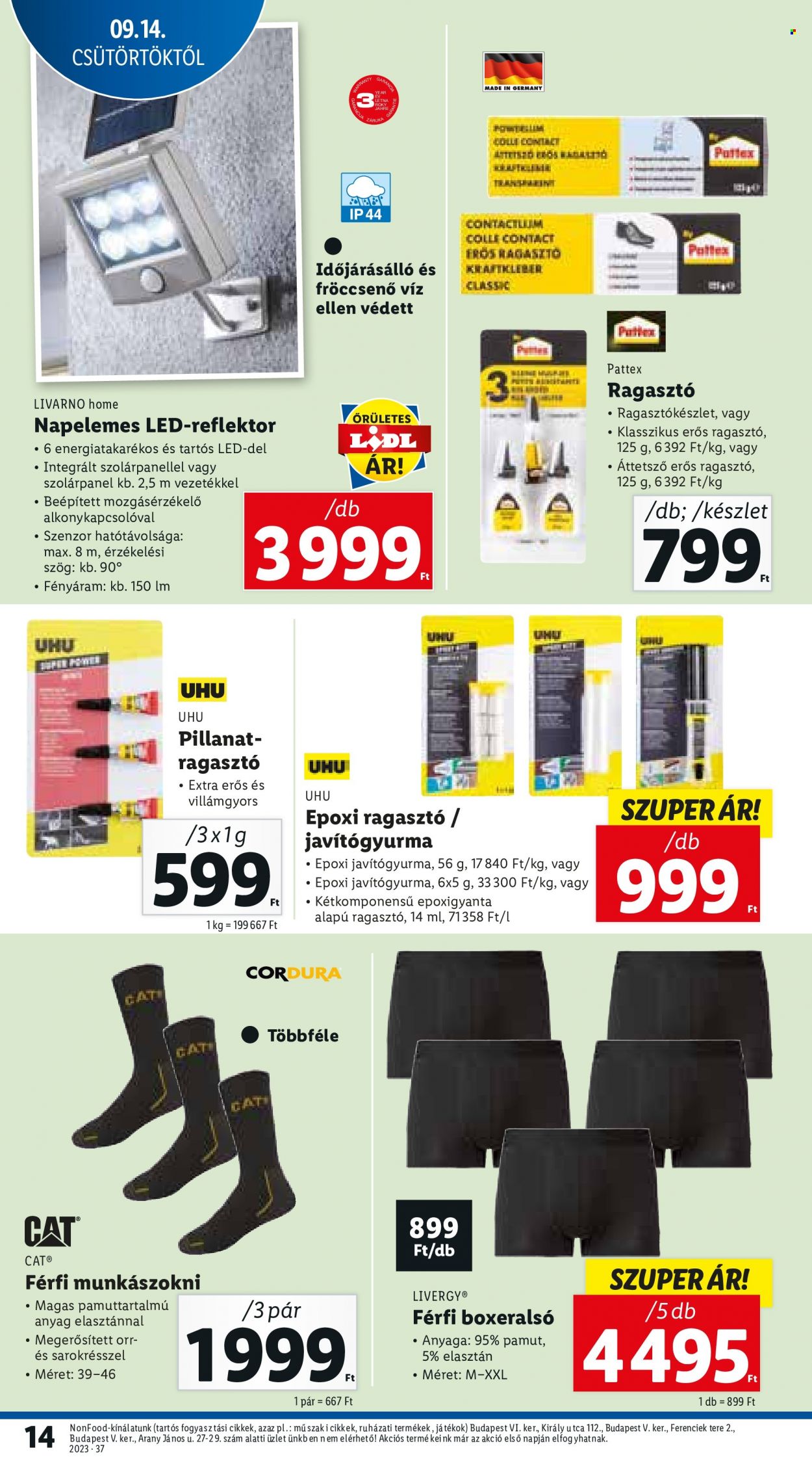 Lidl akciós újságok. Oldal 14