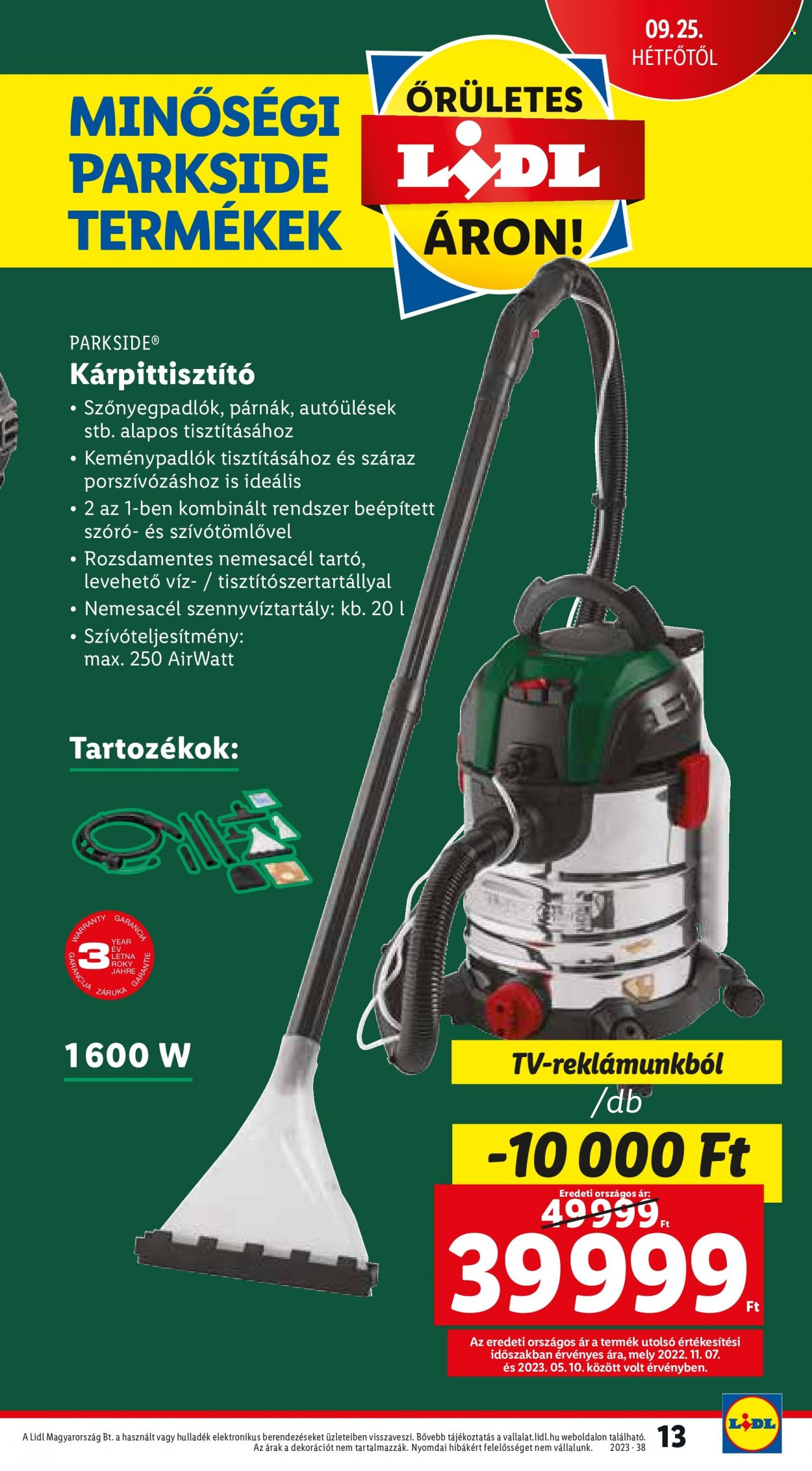 Lidl akciós újságok. Oldal 13