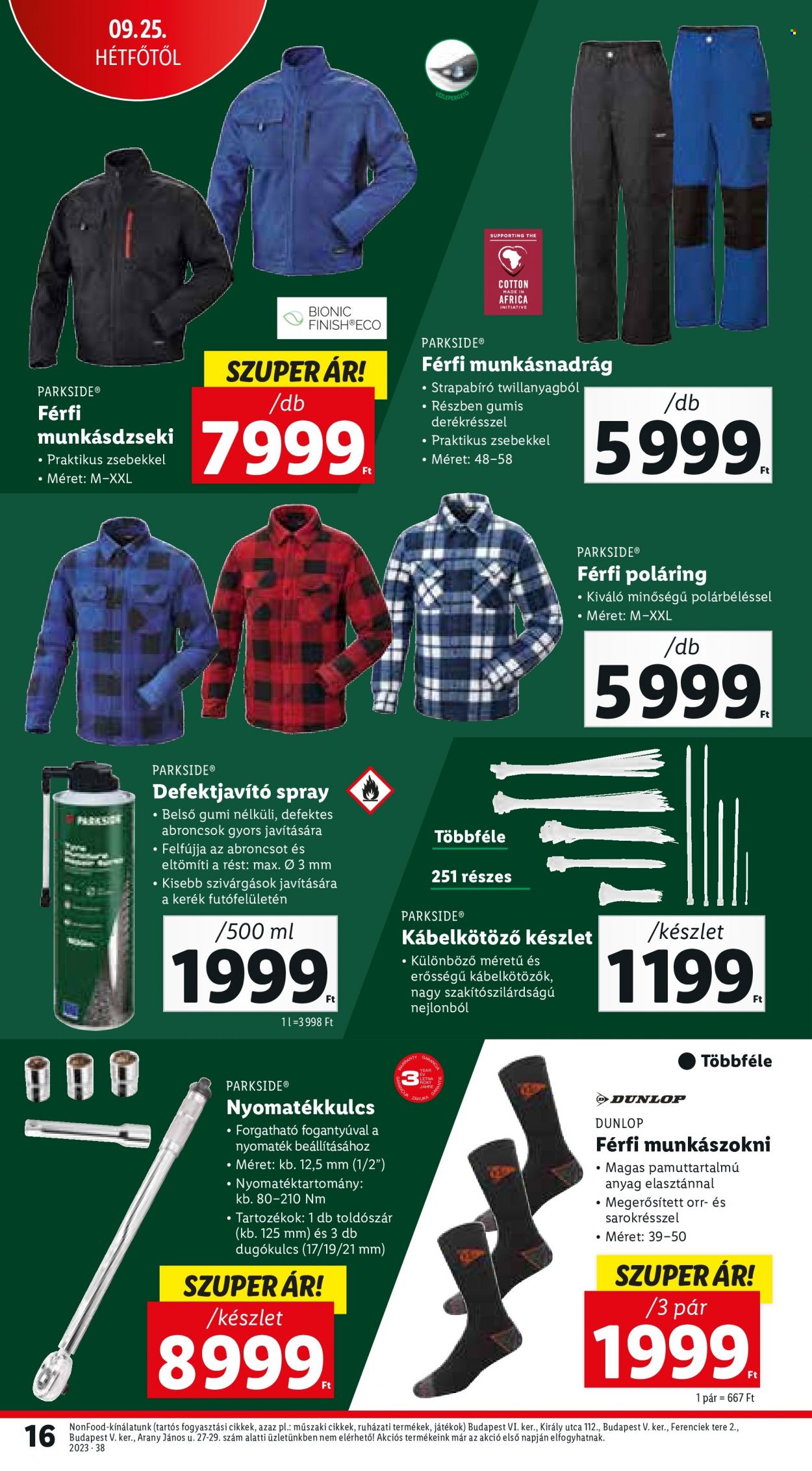 Lidl akciós újságok. Oldal 16