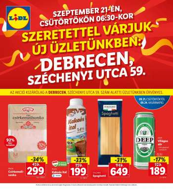 Újság Lidl - 2023.09.21 - 2023.09.24.