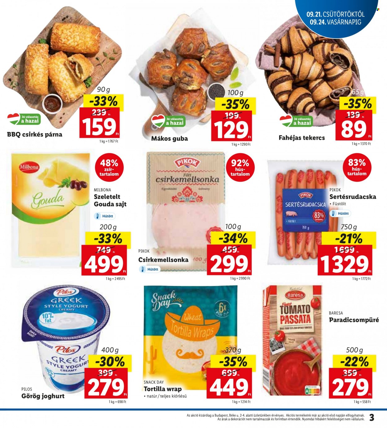 Lidl akciós újságok - 2023.09.21 - 2023.09.24. Oldal 3