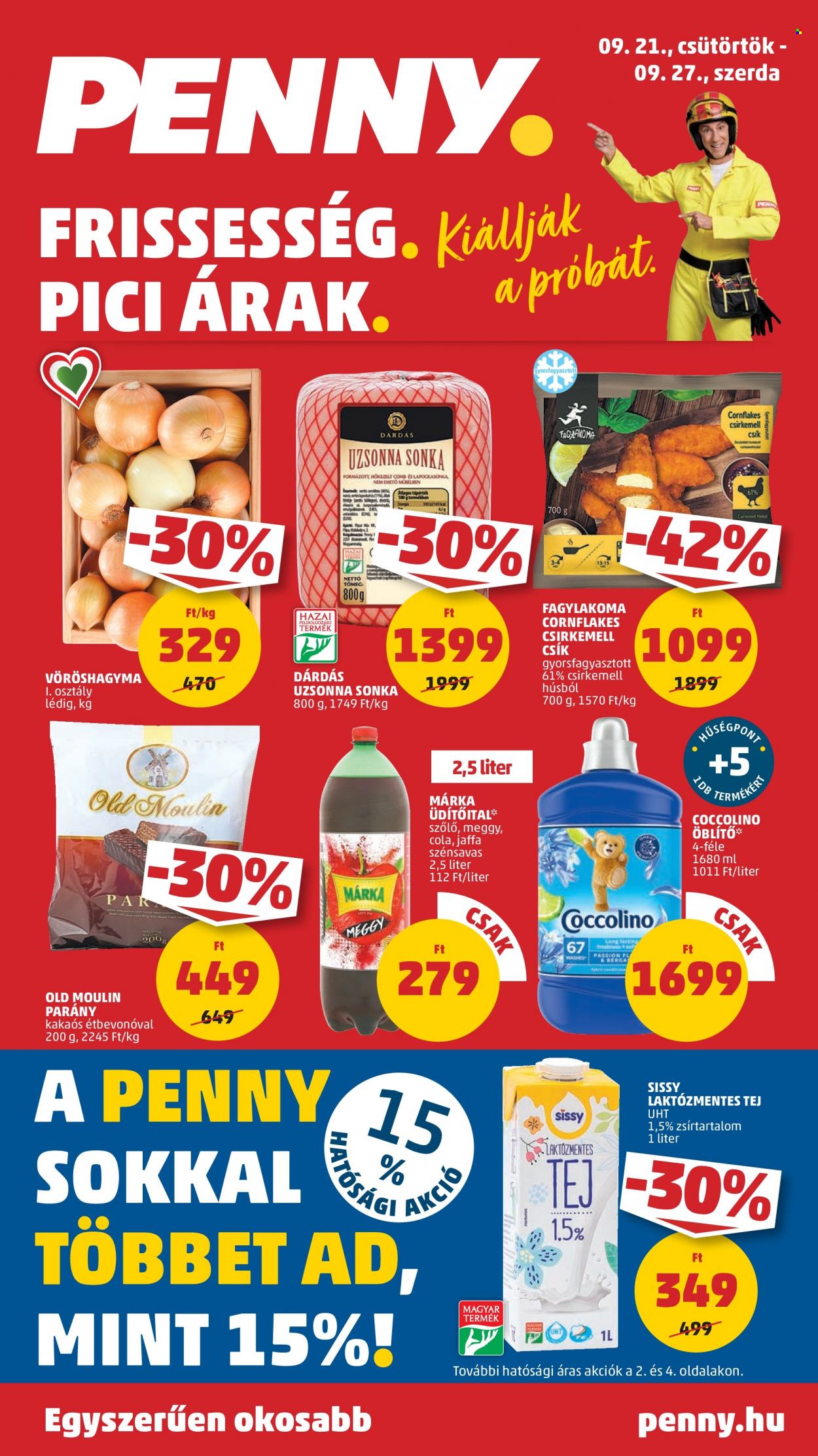 Penny Market akciós újságok - 2023.09.21 - 2023.09.27. Oldal 1