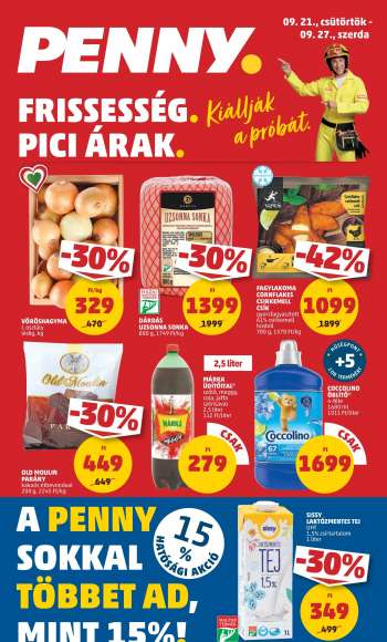 Újság Penny Market - 2023.09.21 - 2023.09.27.