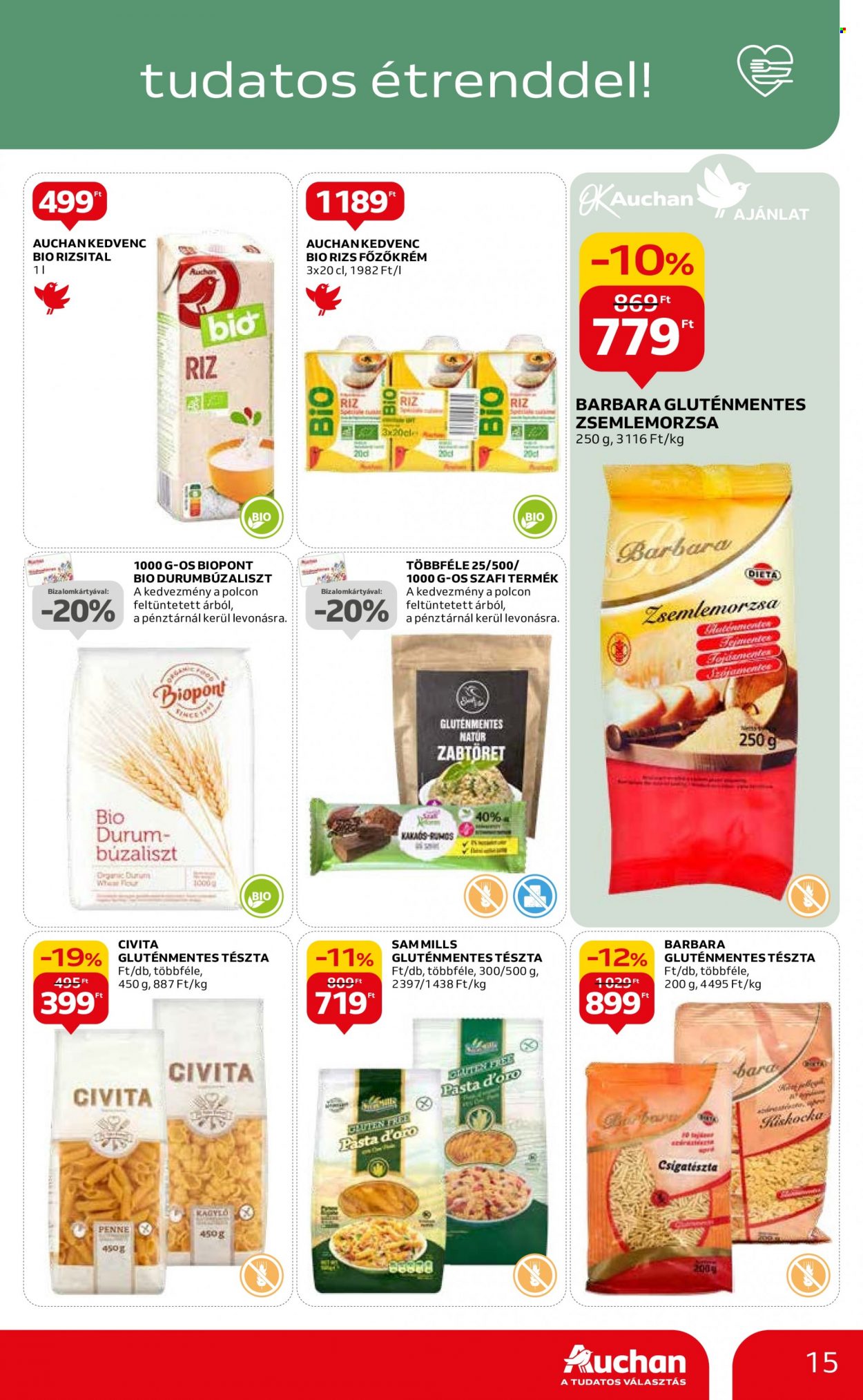 Auchan akciós újságok - 2023.09.21 - 2023.09.27. Oldal 15