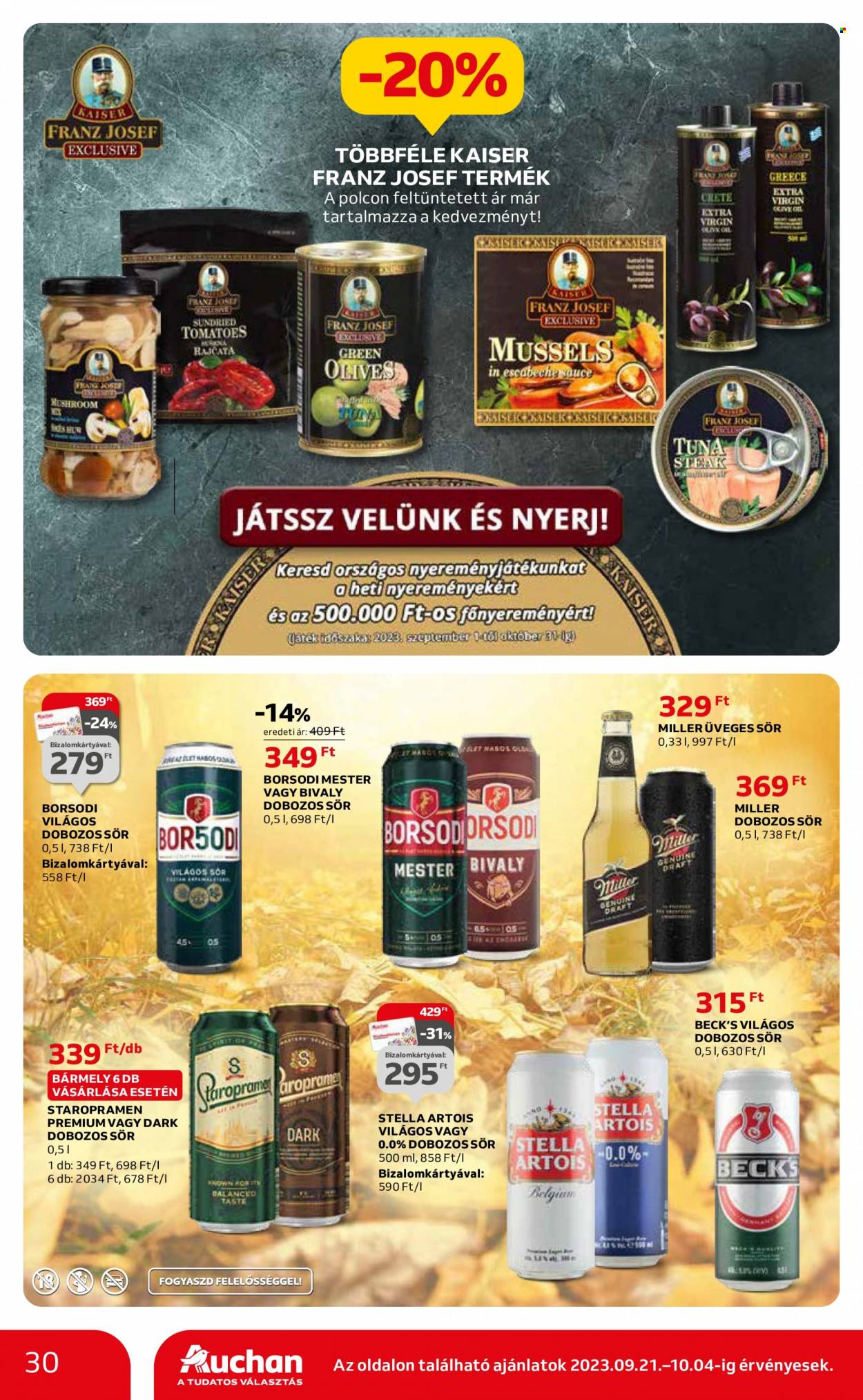 Auchan akciós újságok - 2023.09.21 - 2023.09.27. Oldal 30