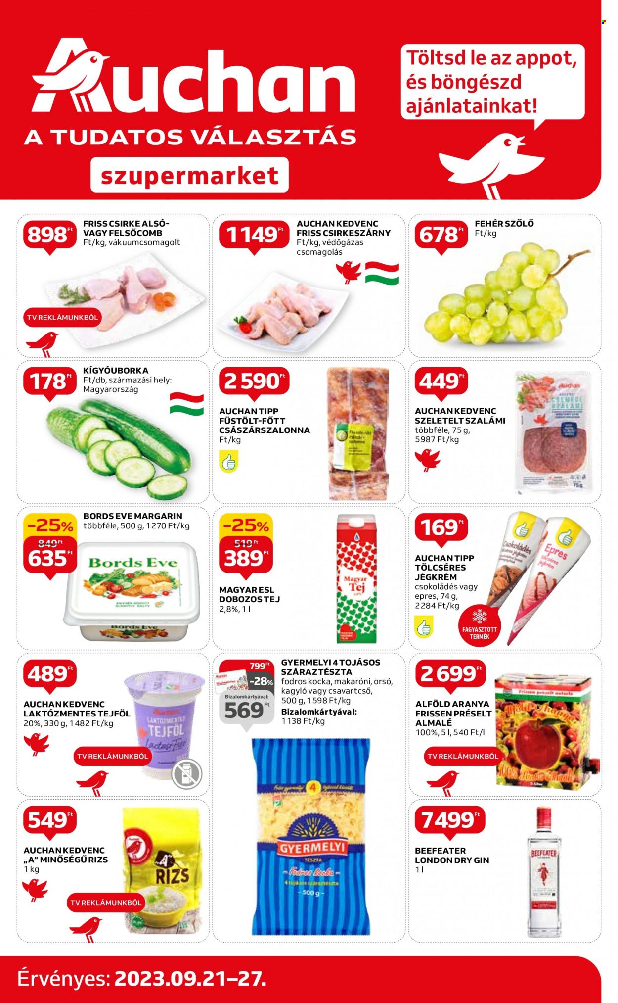 Auchan akciós újságok - 2023.09.21 - 2023.09.27. Oldal 1