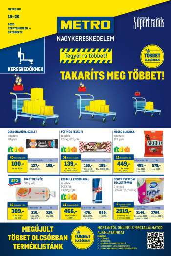 Újság Metro - 2023.09.20 - 2023.10.17.