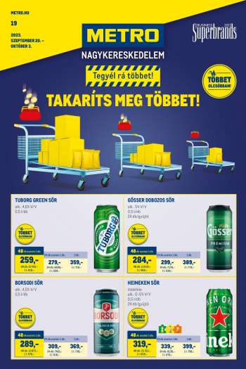 Újság Metro - 2023.09.20 - 2023.10.03.