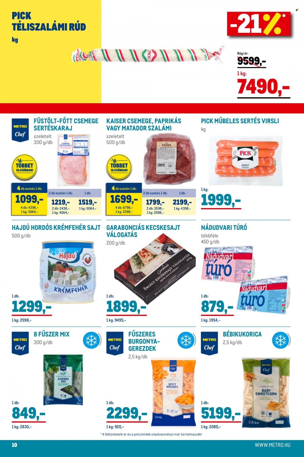 Metro akciós újságok - 2023.09.20 - 2023.10.03. Oldal 10