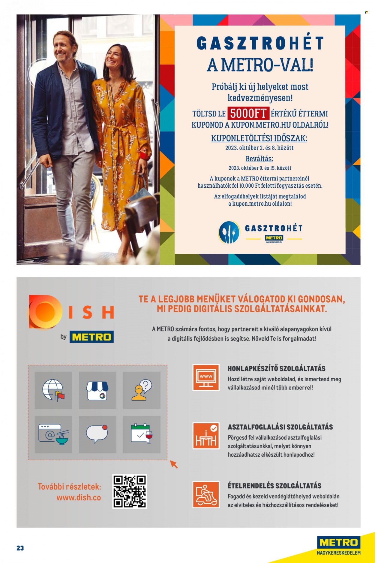 Metro akciós újságok - 2023.09.20 - 2023.10.17. Oldal 23