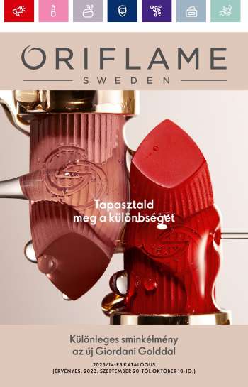 Újság Oriflame - 2023.09.20 - 2023.10.10.