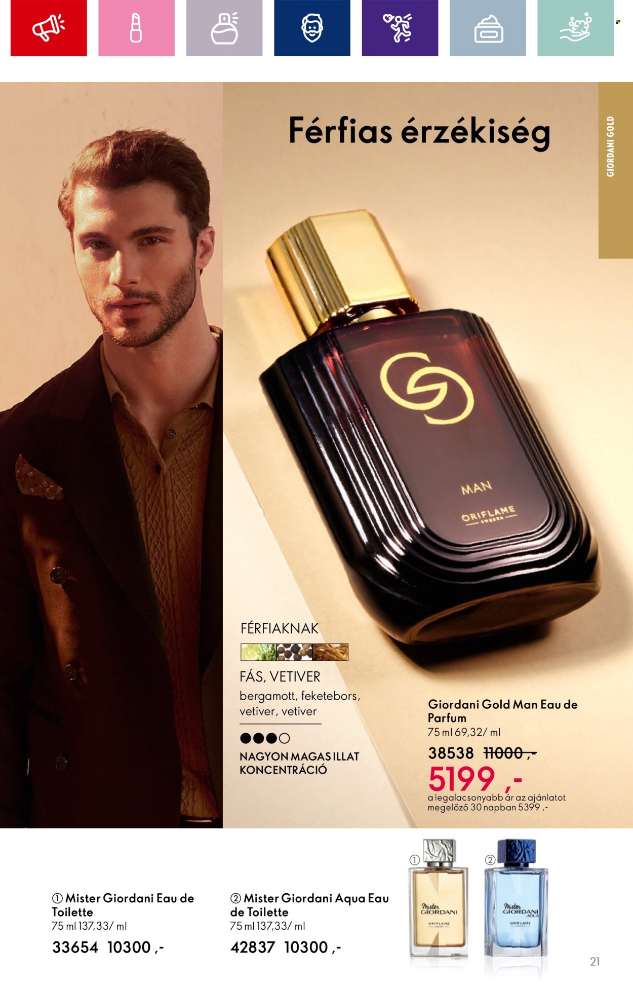 Oriflame akciós újságok - 2023.09.20 - 2023.10.10. Oldal 21