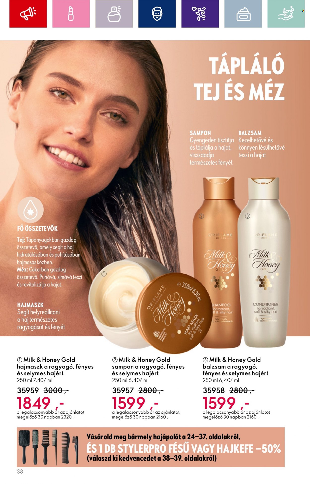 Oriflame akciós újságok - 2023.09.20 - 2023.10.10. Oldal 38