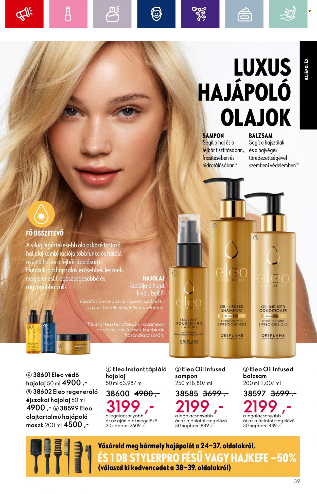 Oriflame akciós újságok - 2023.09.20 - 2023.10.10. Oldal 39