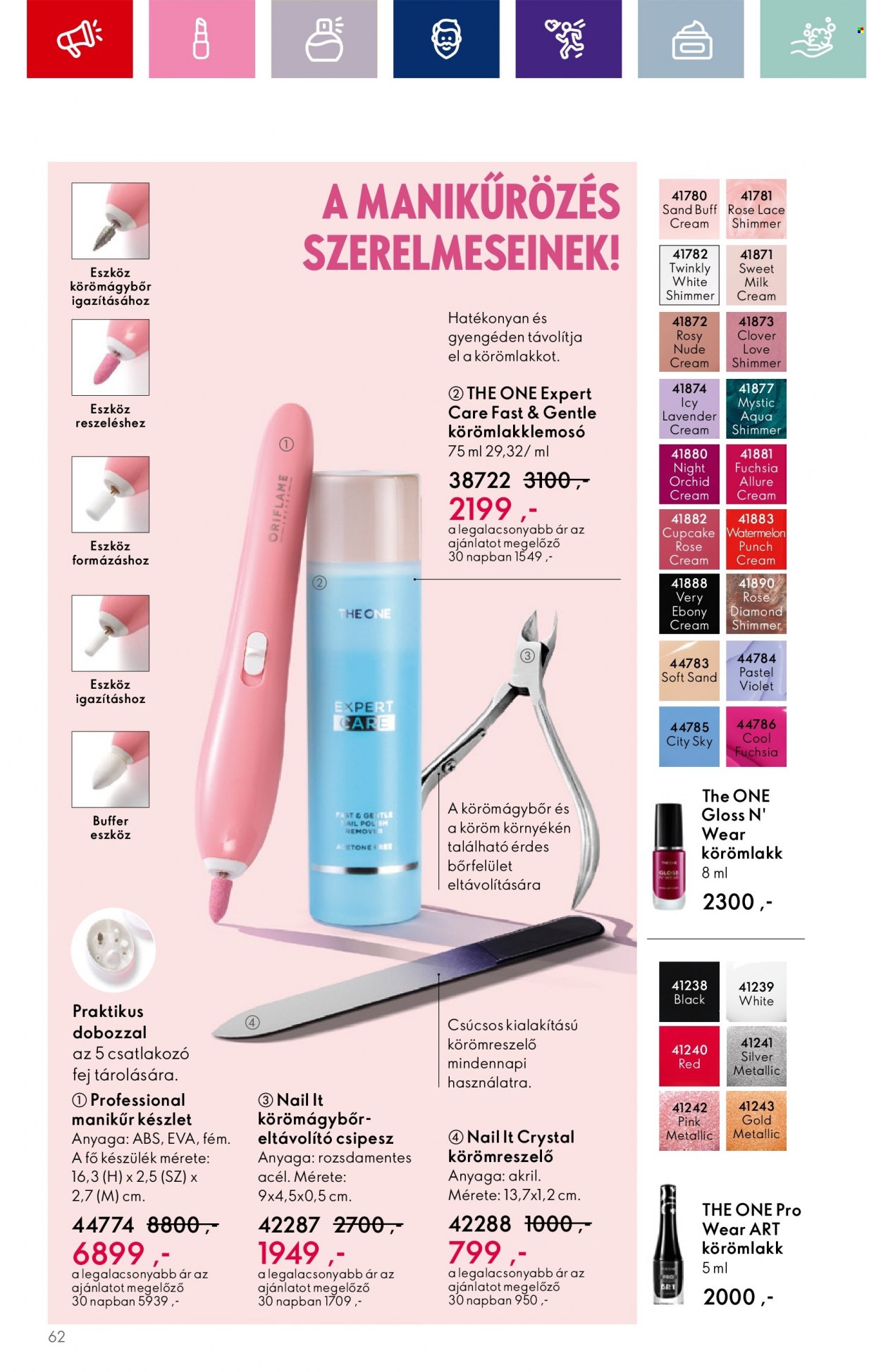 Oriflame akciós újságok - 2023.09.20 - 2023.10.10. Oldal 62