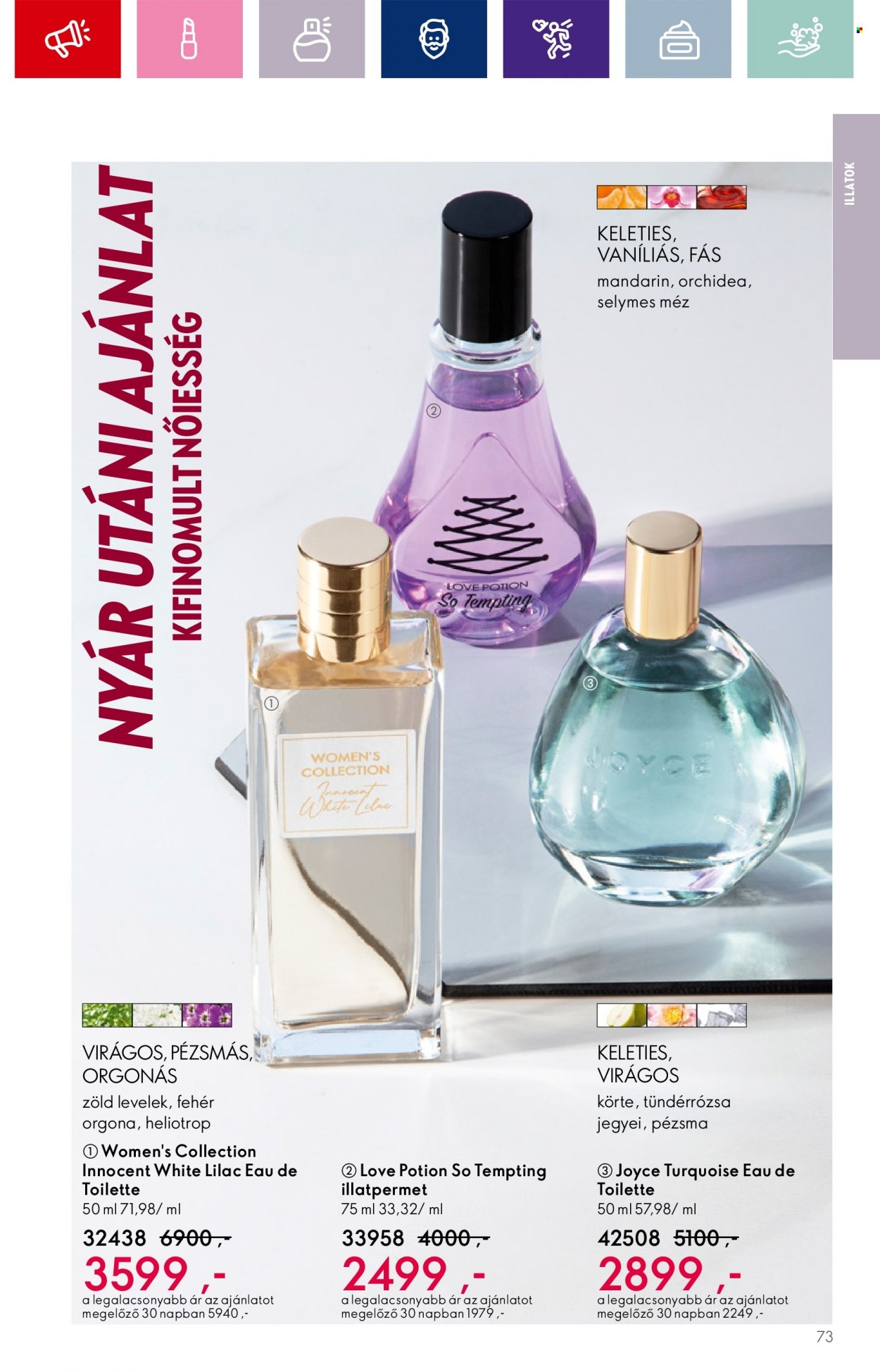 Oriflame akciós újságok - 2023.09.20 - 2023.10.10. Oldal 73