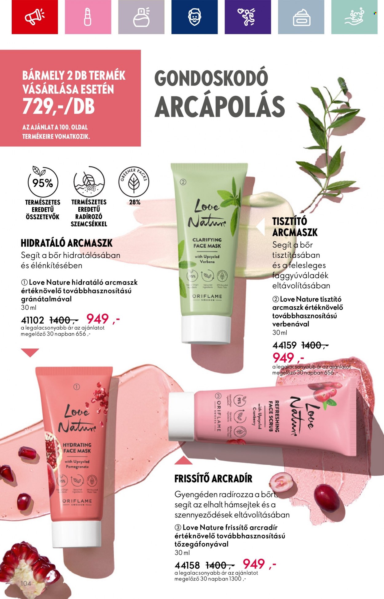 Oriflame akciós újságok - 2023.09.20 - 2023.10.10. Oldal 104