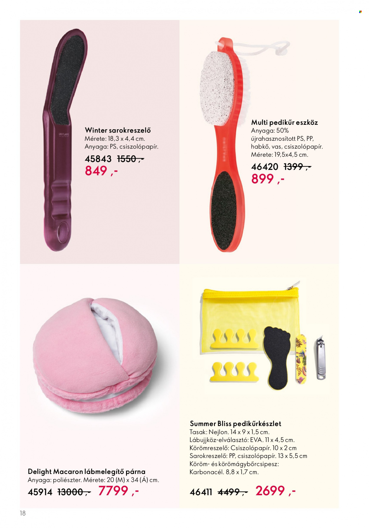 Oriflame akciós újságok - 2023.09.20 - 2023.10.10. Oldal 18