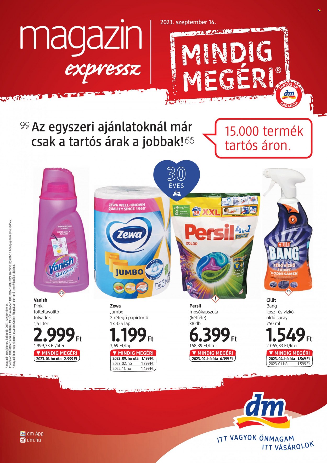 dm drogerie markt akciós újságok. Oldal 1