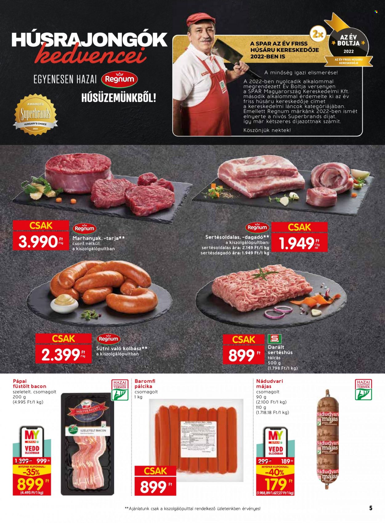 SPAR akciós újságok - 2023.09.28 - 2023.10.04. Oldal 7