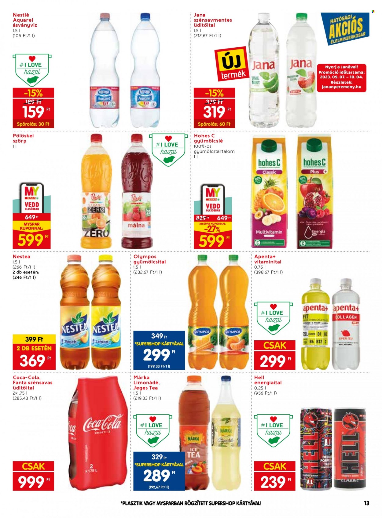 SPAR akciós újságok - 2023.09.28 - 2023.10.04. Oldal 23
