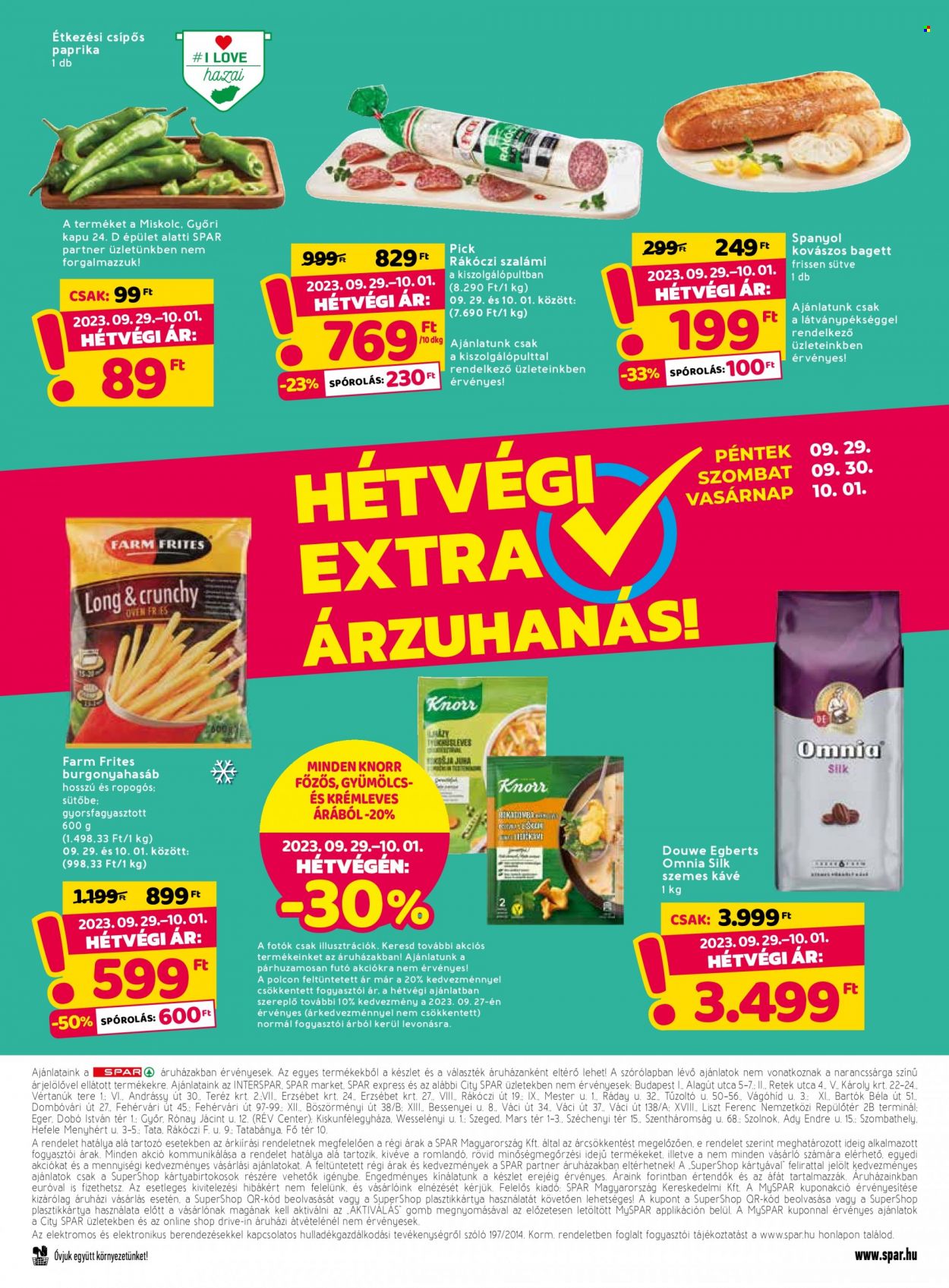 SPAR akciós újságok - 2023.09.28 - 2023.10.04. Oldal 32