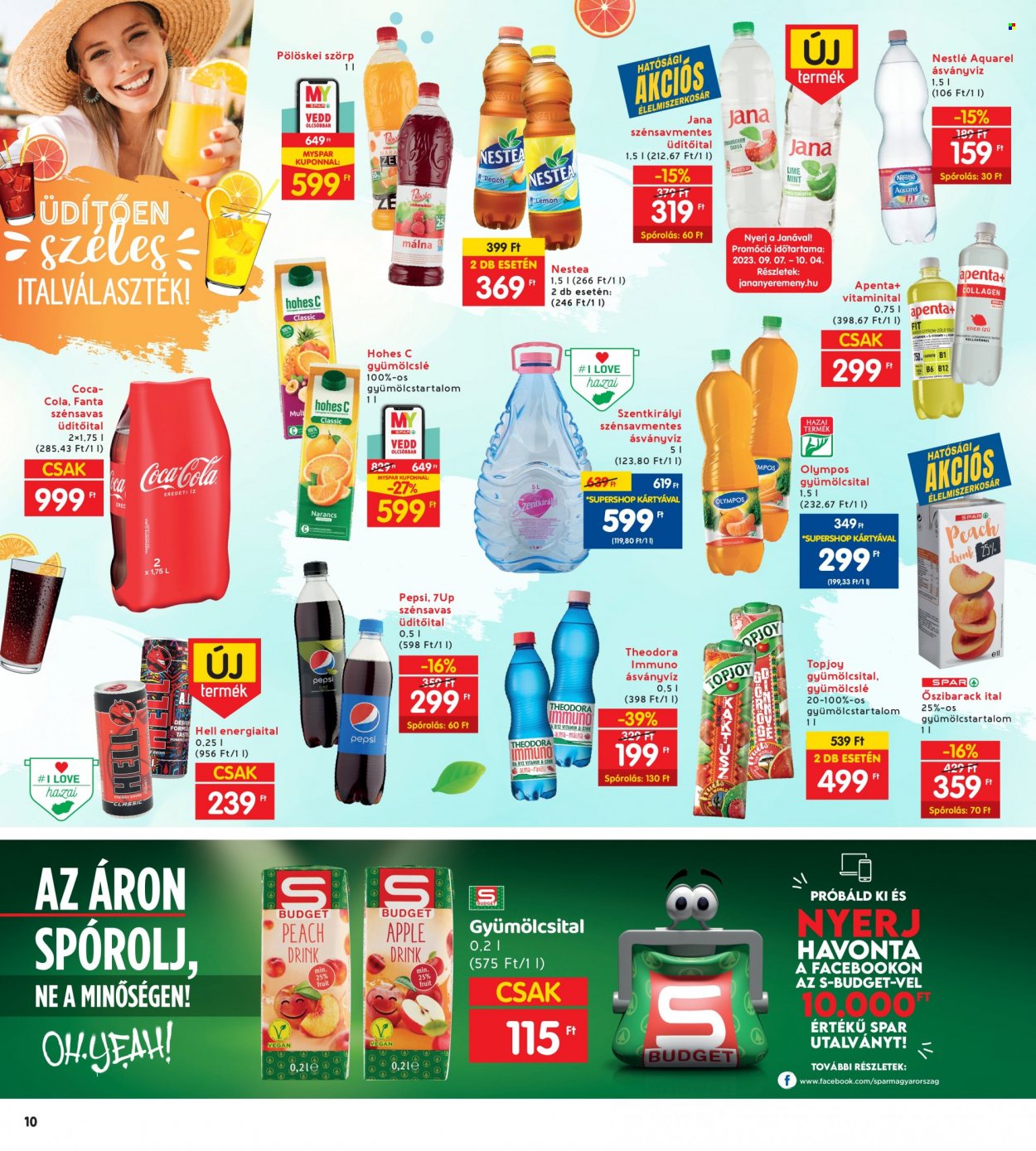 INTERSPAR akciós újságok - 2023.09.28 - 2023.10.04. Oldal 14
