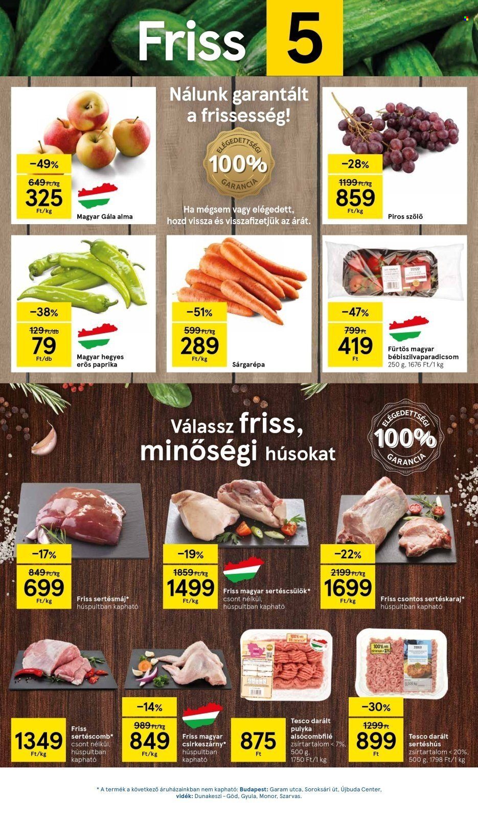 TESCO akciós újságok - 2023.09.28 - 2023.10.04. Oldal 3