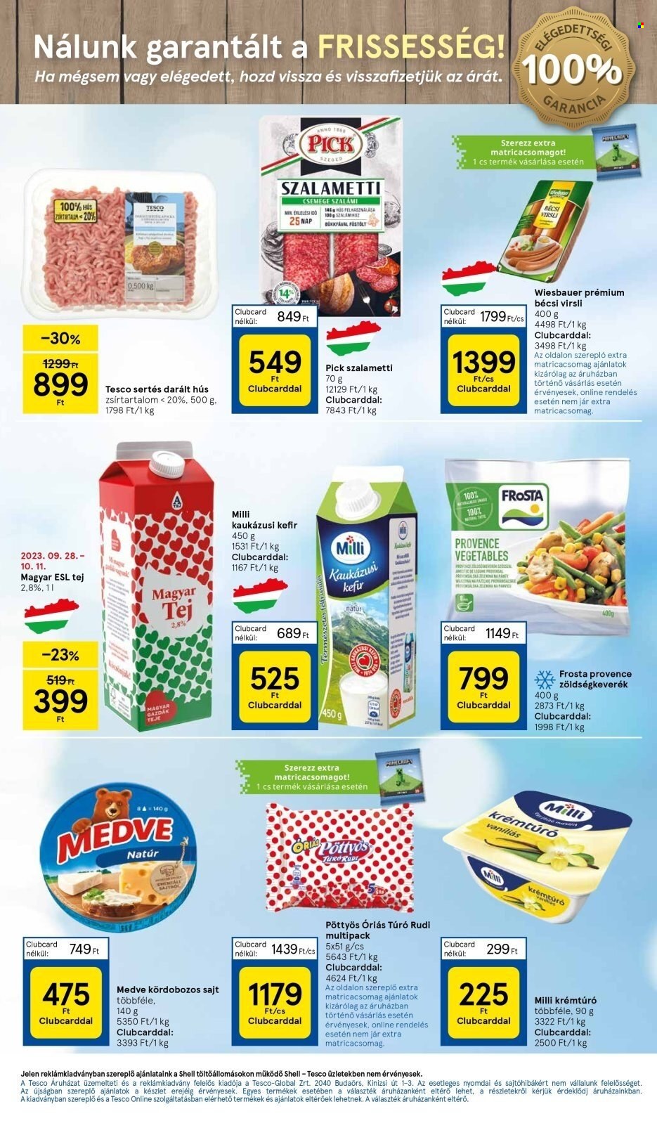 TESCO akciós újságok - 2023.09.28 - 2023.10.04. Oldal 5