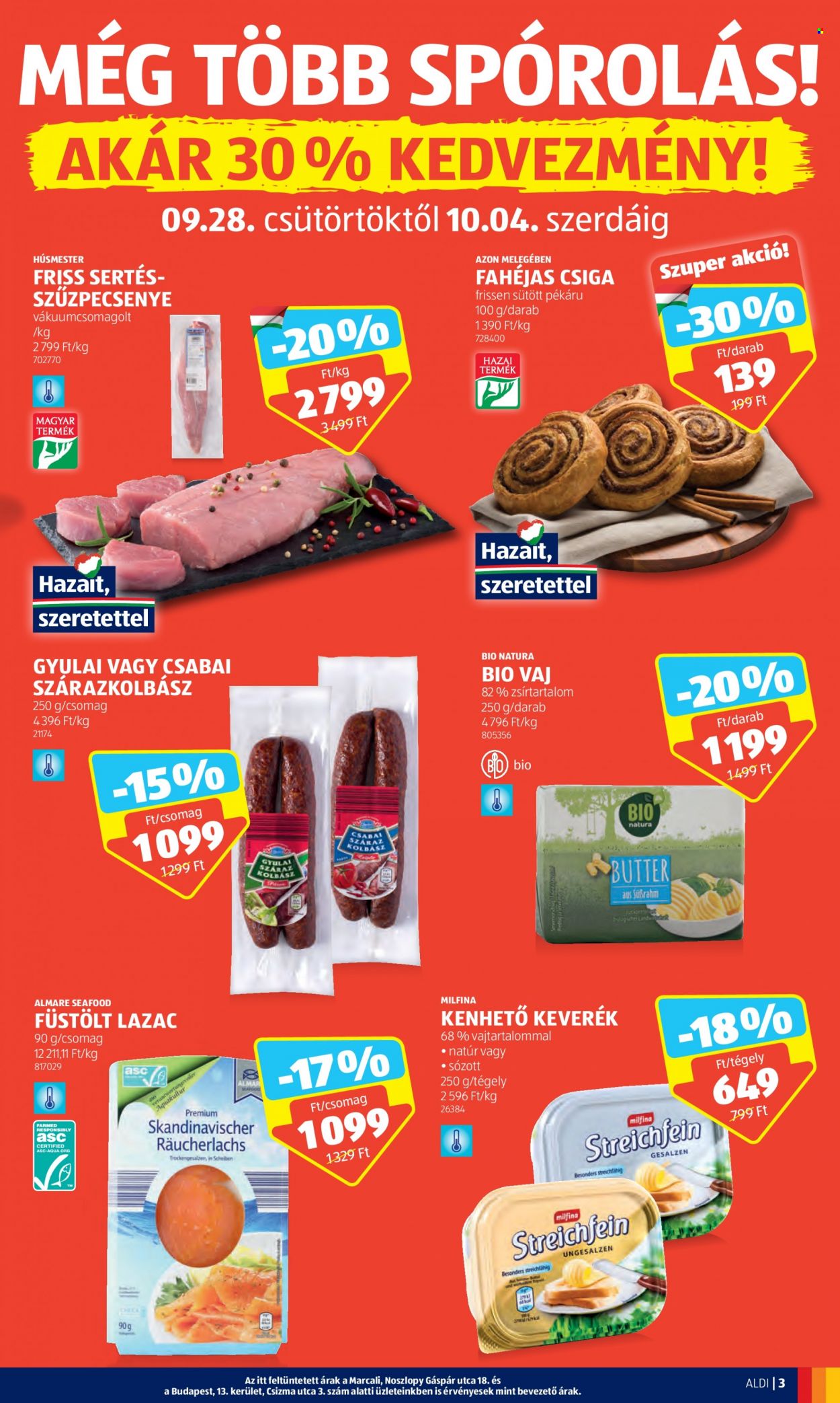 Aldi akciós újságok - 2023.09.28 - 2023.10.04. Oldal 3