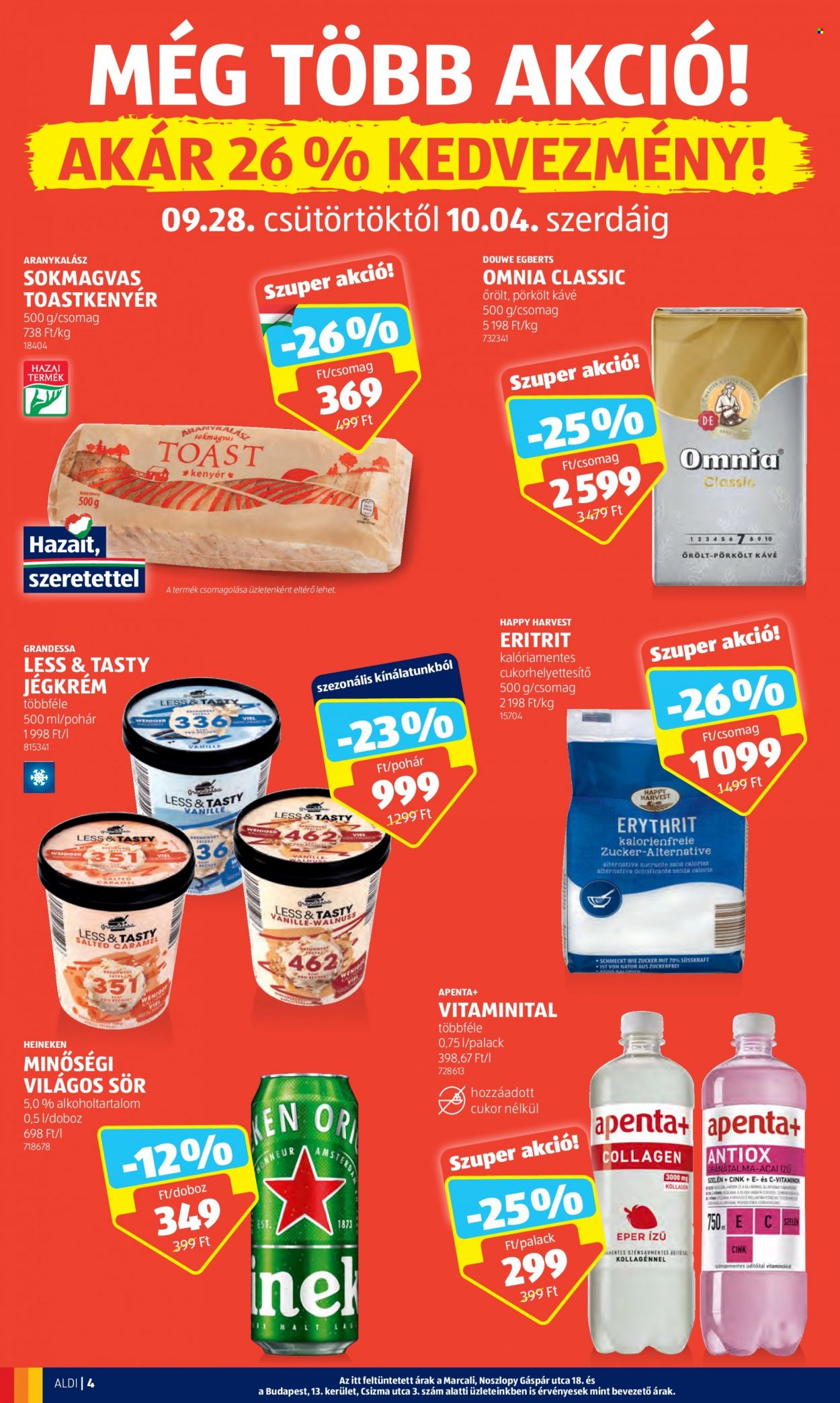 Aldi akciós újságok - 2023.09.28 - 2023.10.04. Oldal 4