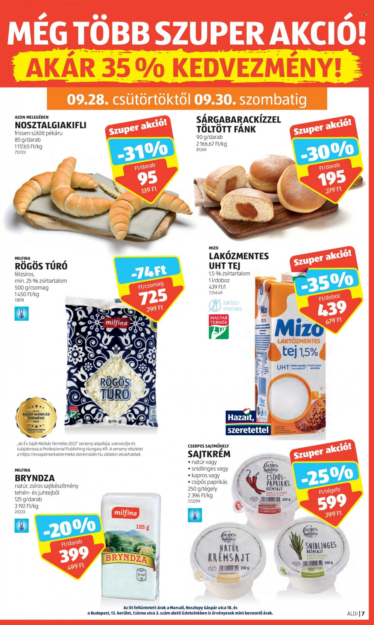 Aldi akciós újságok - 2023.09.28 - 2023.10.04. Oldal 9