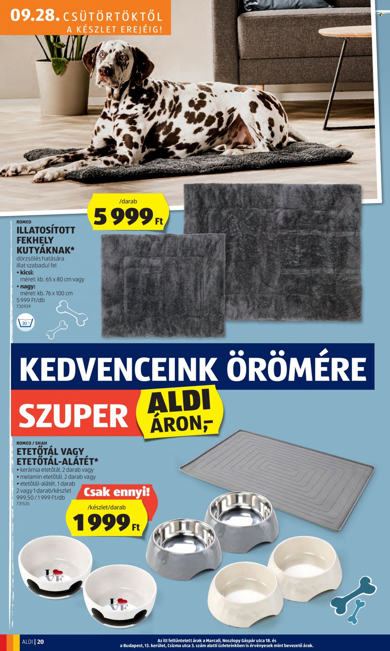 Aldi akciós újságok - 2023.09.28 - 2023.10.04. Oldal 22
