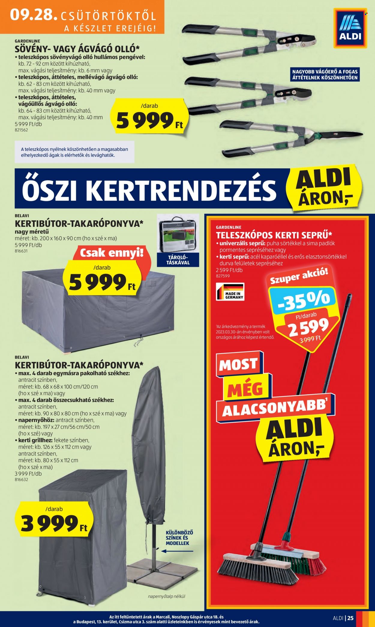 Aldi akciós újságok - 2023.09.28 - 2023.10.04. Oldal 29
