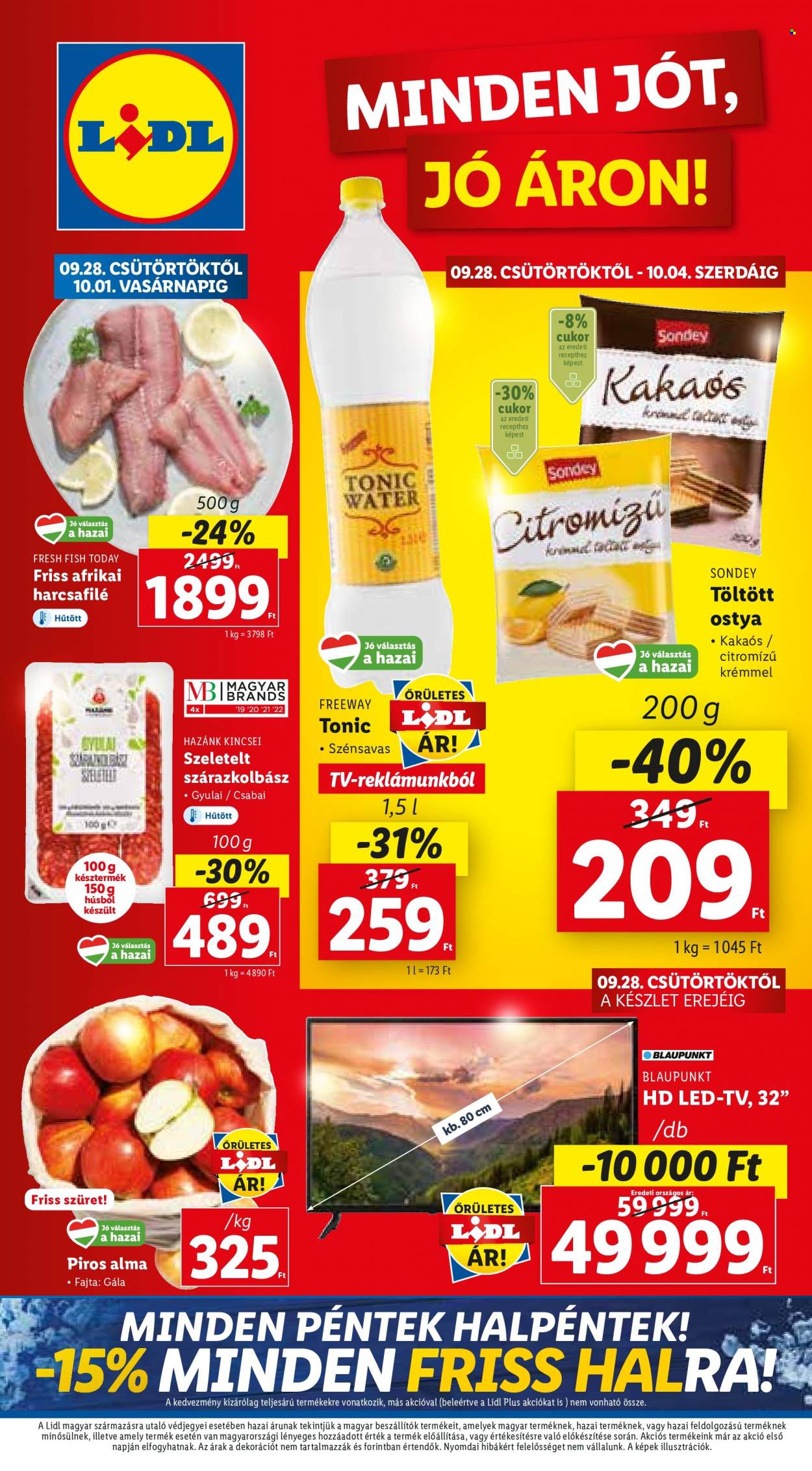 Lidl akciós újságok - 2023.09.28 - 2023.10.04. Oldal 1